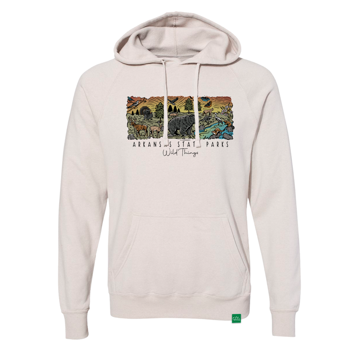 Arkansas State Parks Wild Things Hoodie | Wild Tribute
