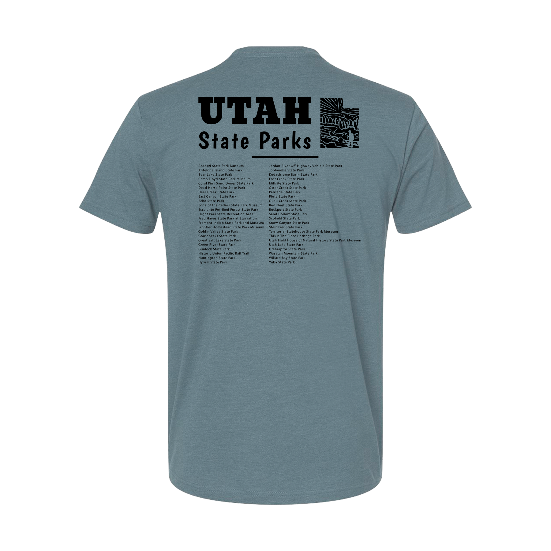 Utah State Parks Panorama T-Shirt