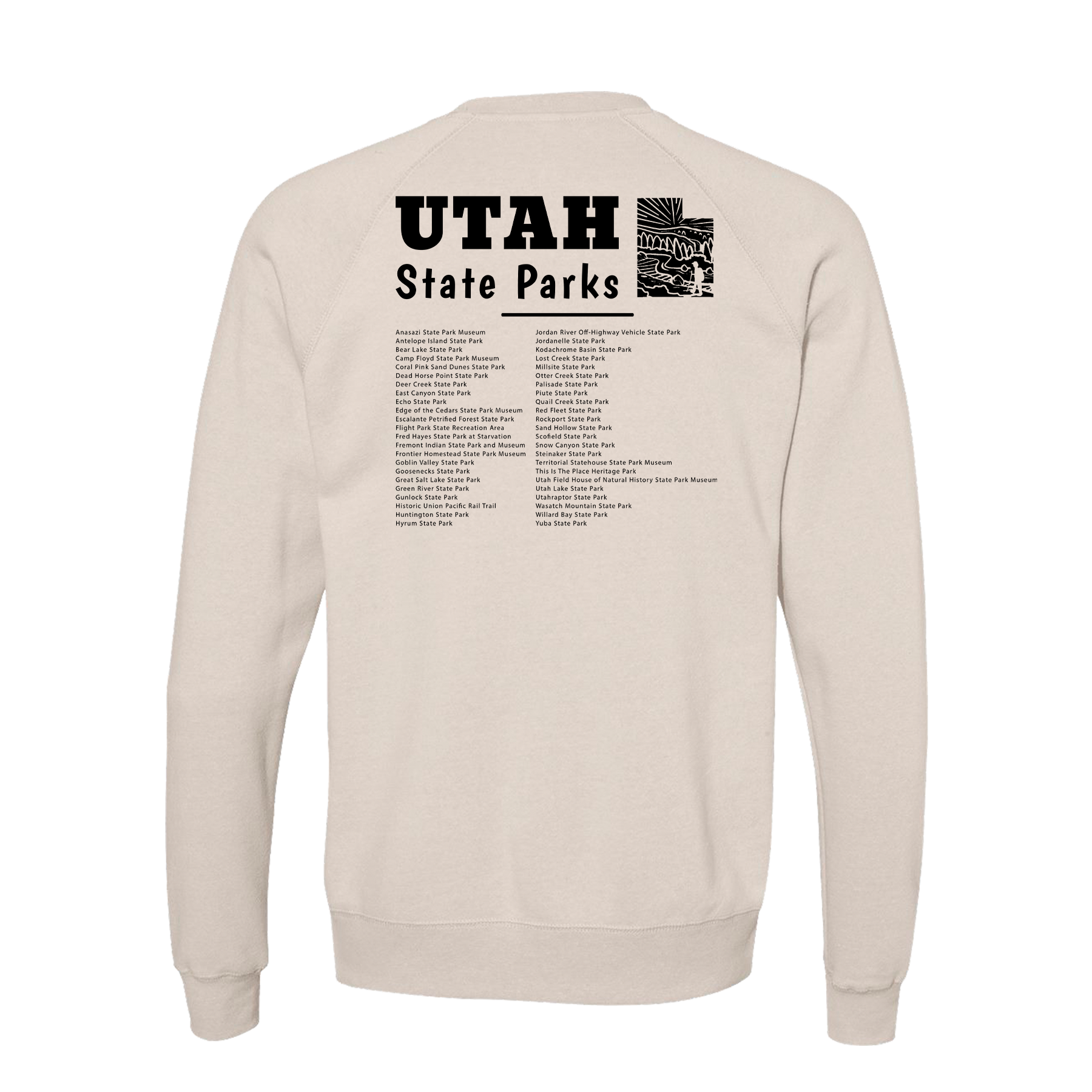 Utah State Parks Panorama Sweatshirt