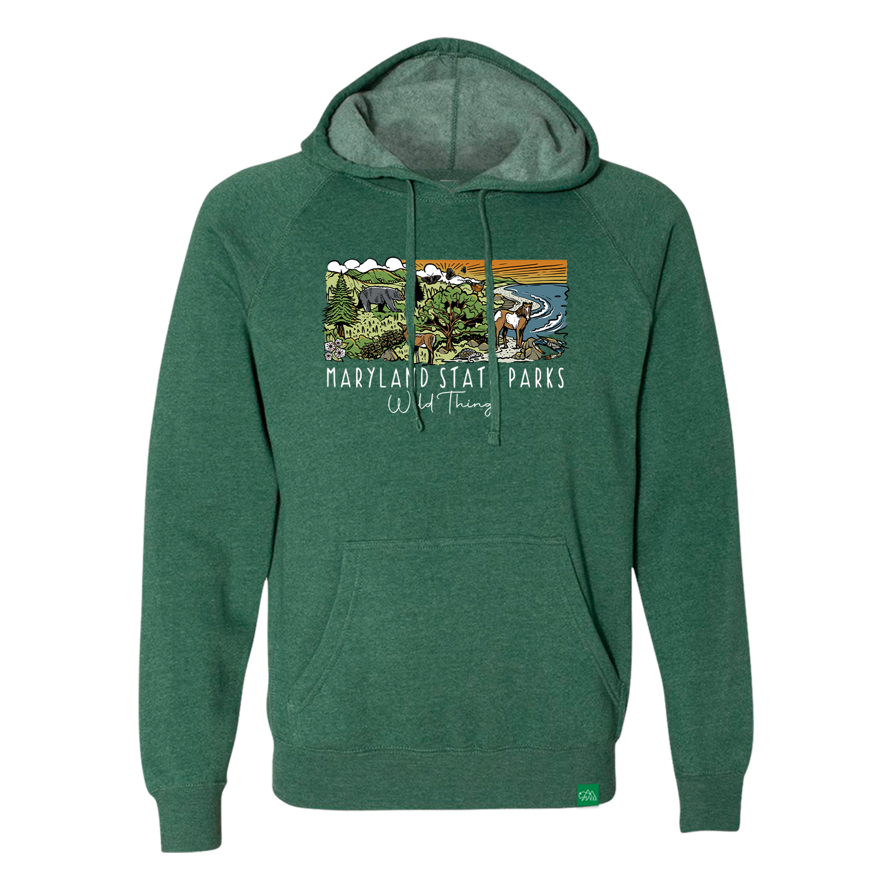 Maryland State Parks Wild Things Hoodie