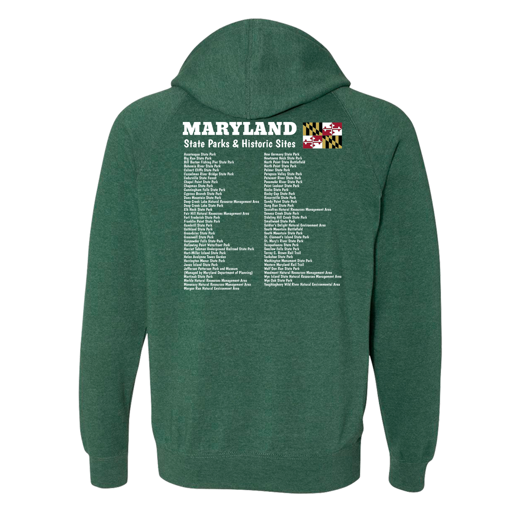 Maryland State Parks Wild Things Hoodie