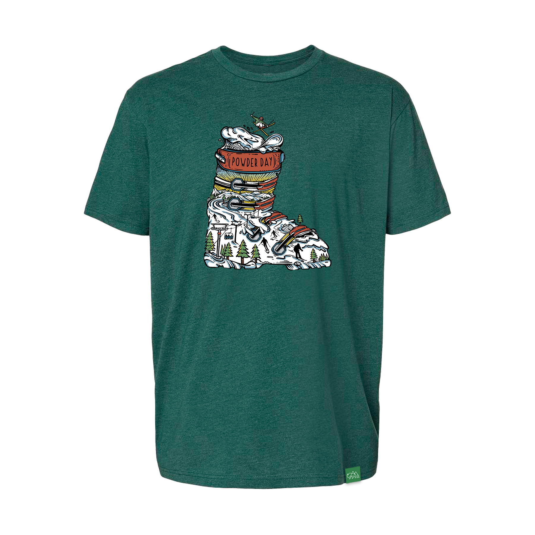 Powder Day Boot T-Shirt