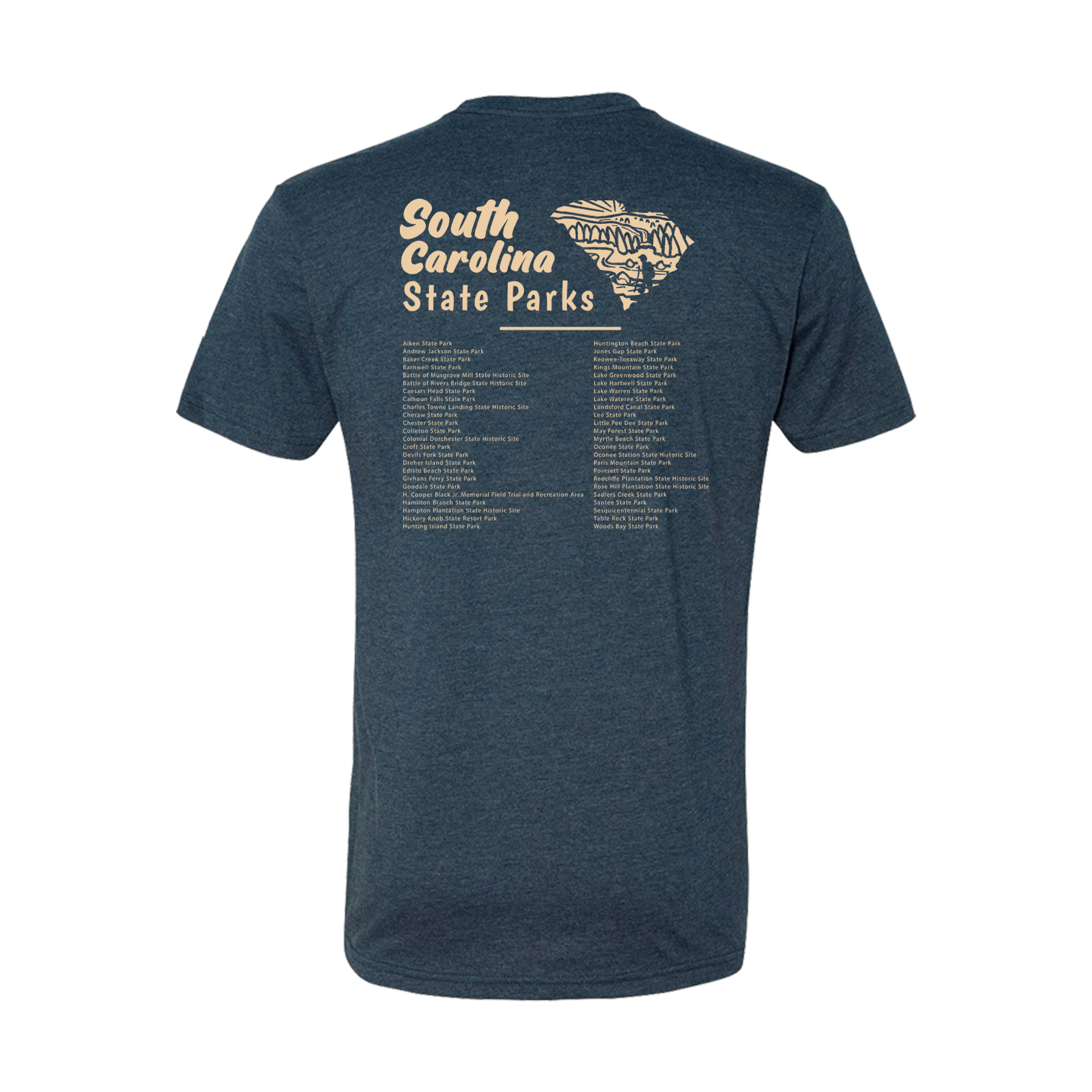 South Carolina State Parks Sketch T-Shirt