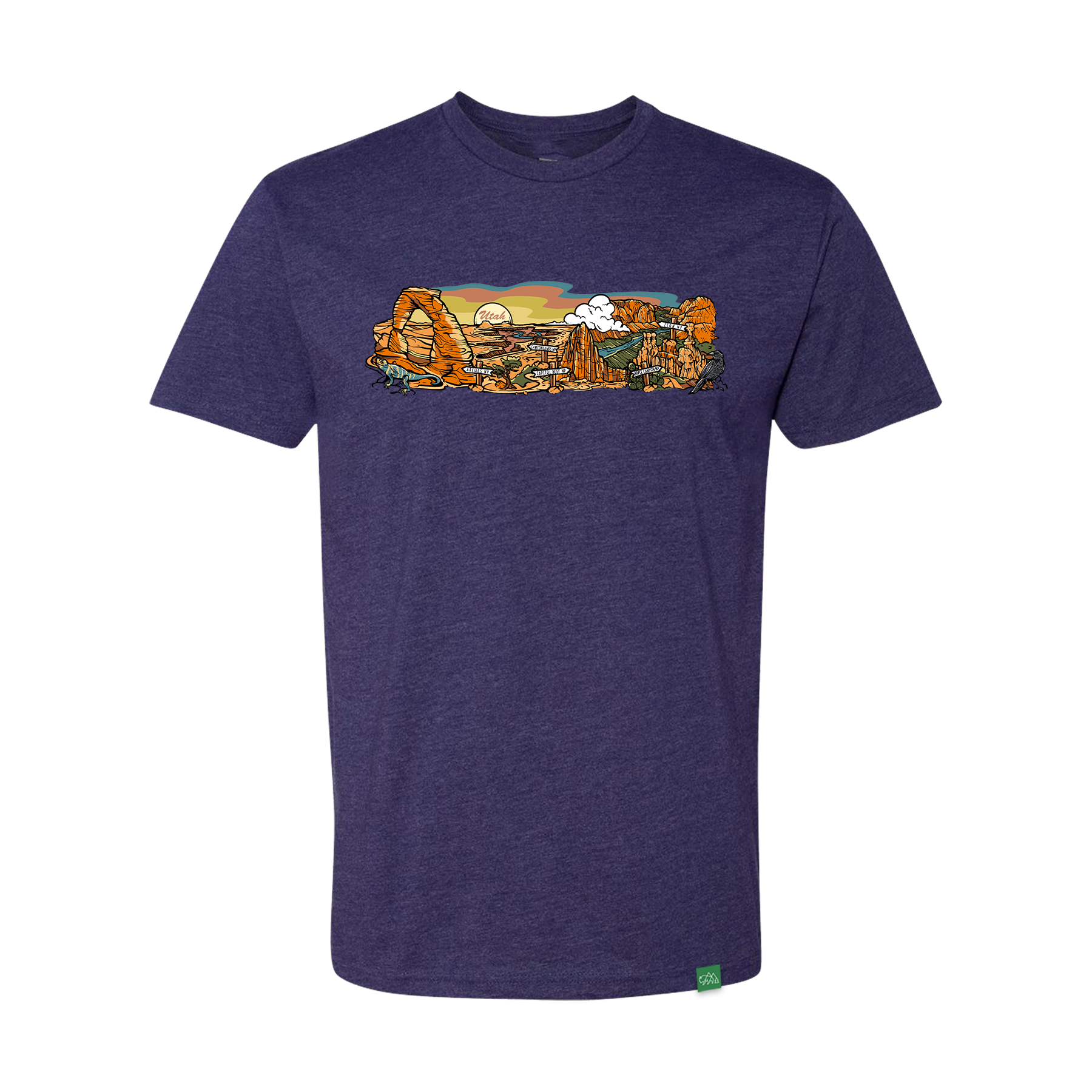 Utah Mighty 5 Panorama T-Shirt