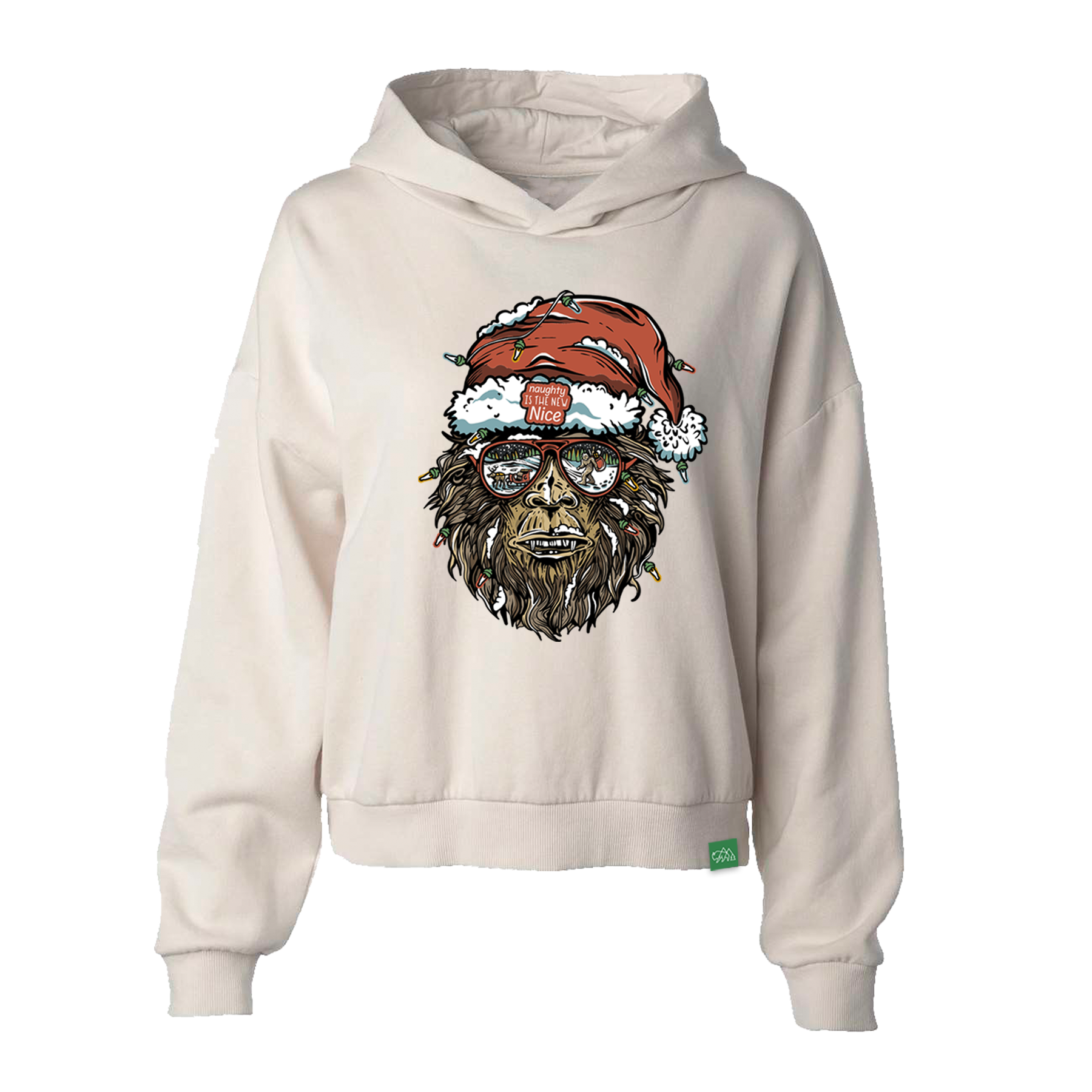 Naughty is the New Nice Women's Hip Height Hoodie (Pre-order)