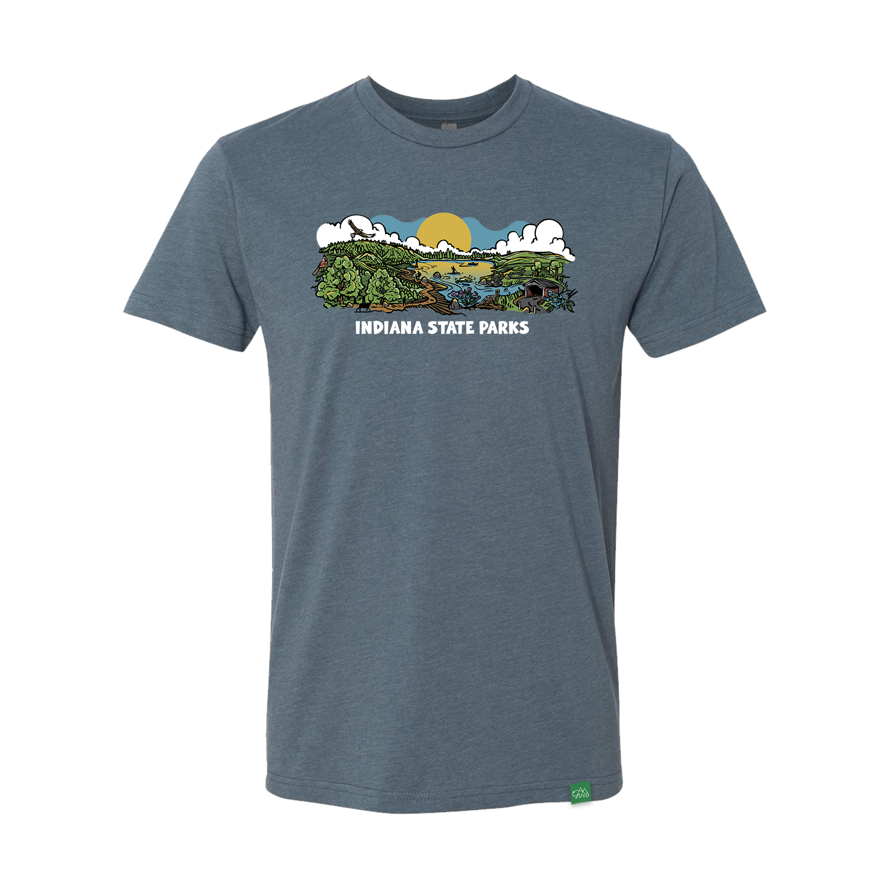 Indiana State Parks Panorama T-Shirt