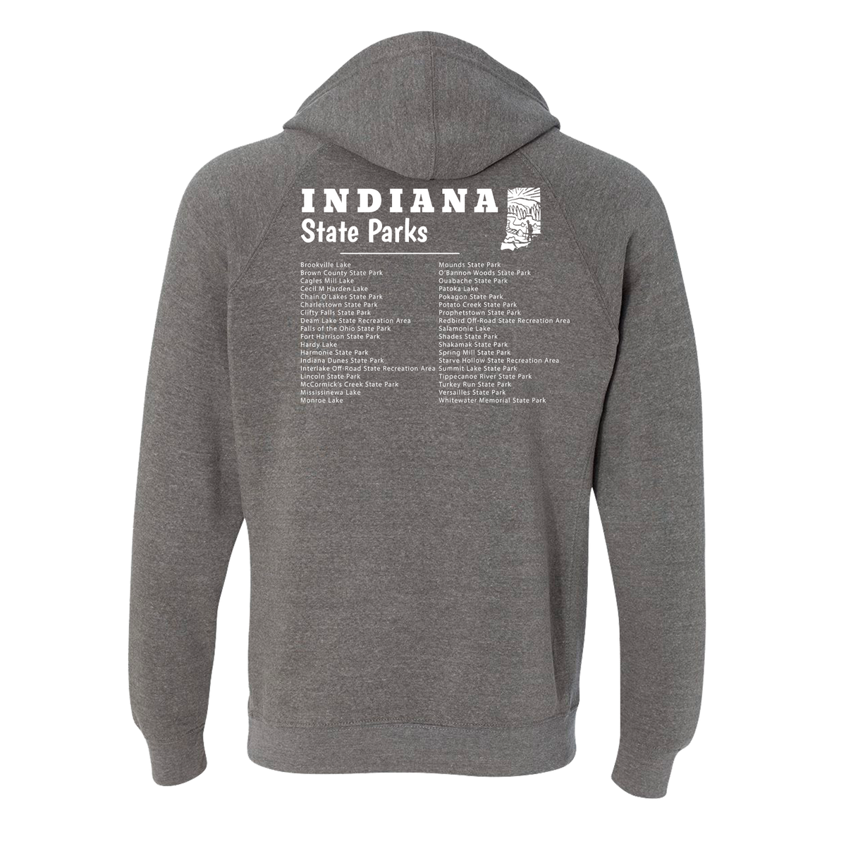 Indiana State Parks Panorama Hoodie