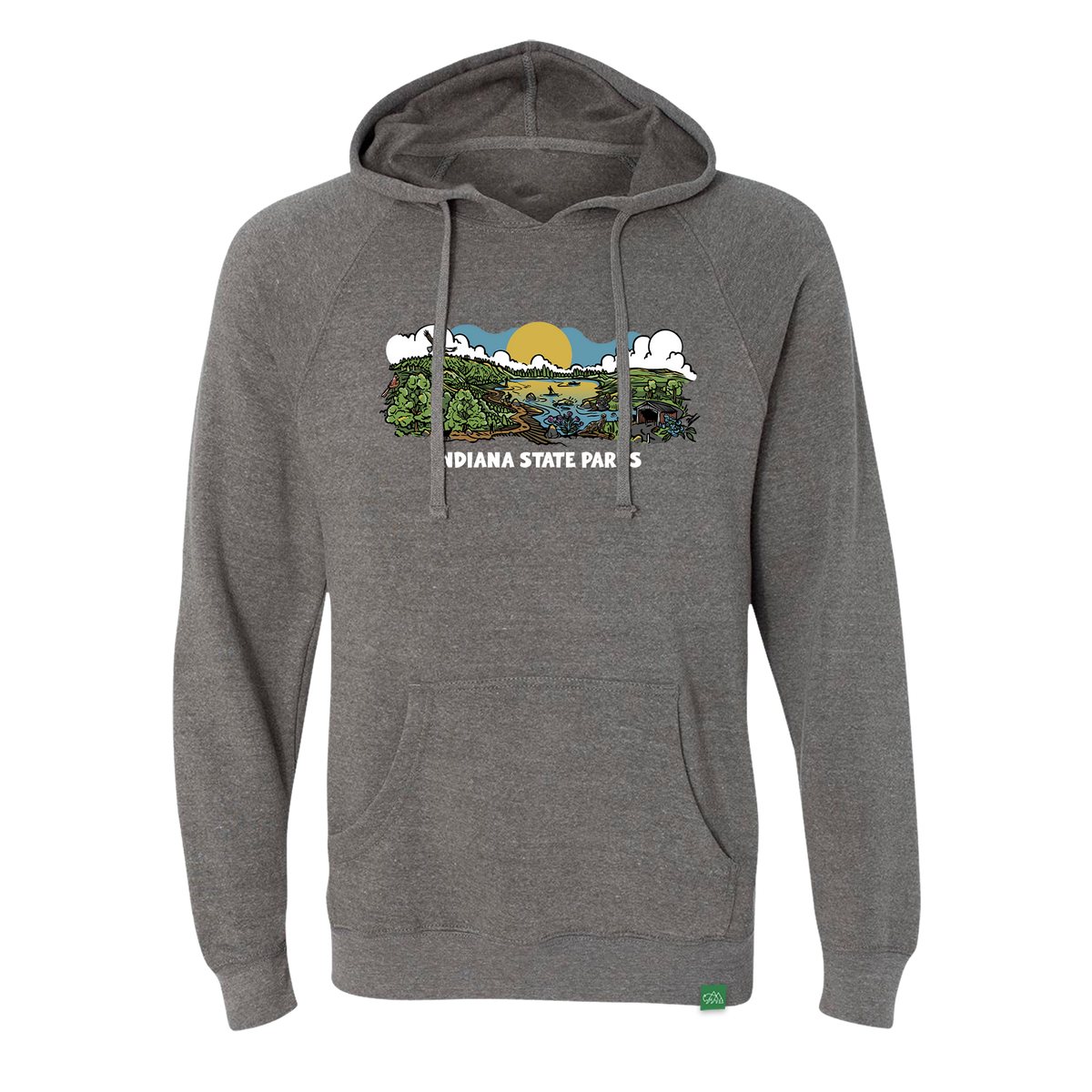 Indiana State Parks Panorama Hoodie