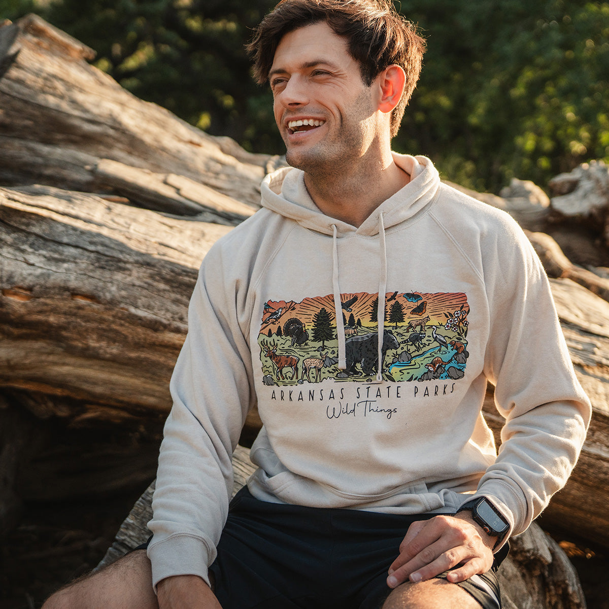 Arkansas State Parks Wild Things Hoodie