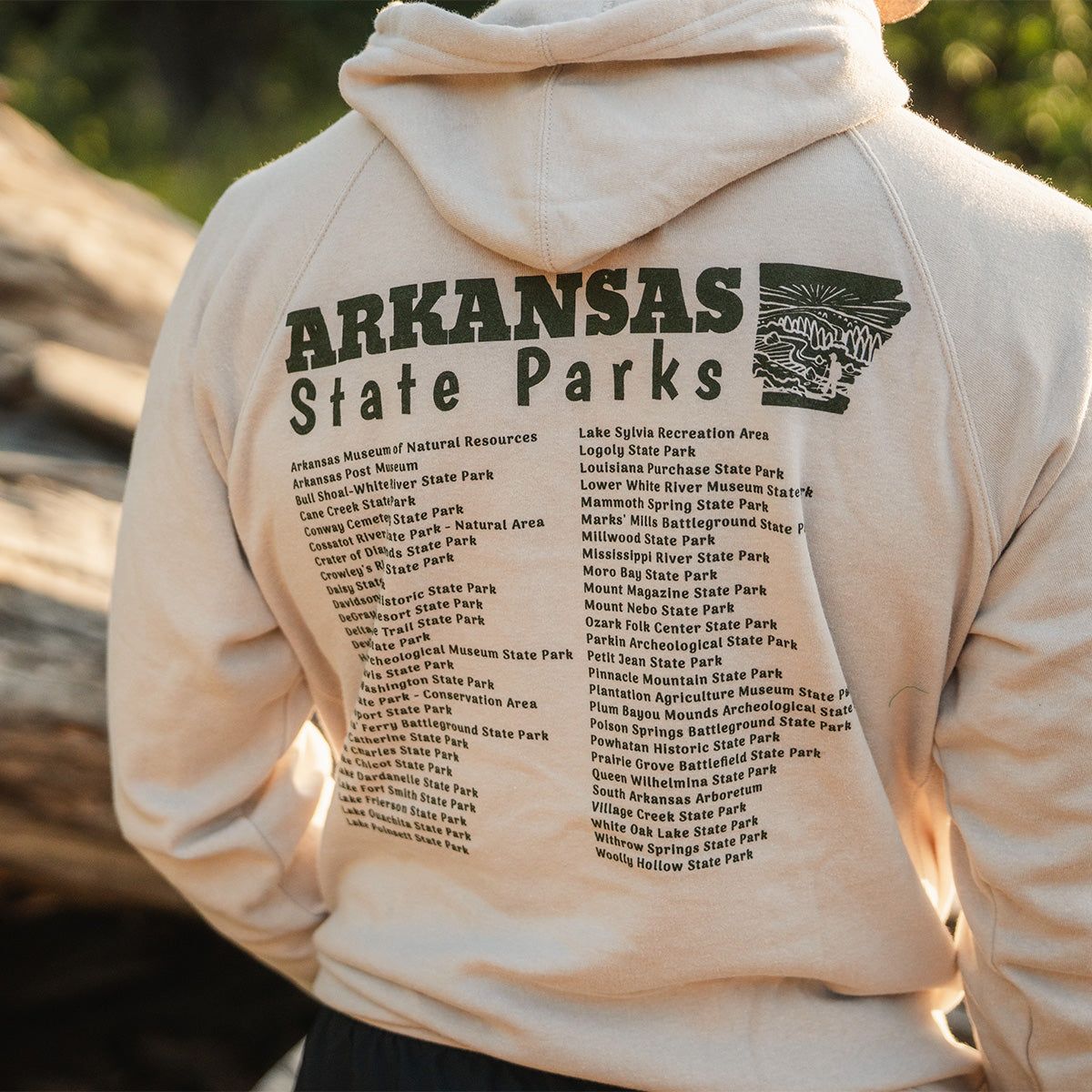 Arkansas State Parks Wild Things Hoodie
