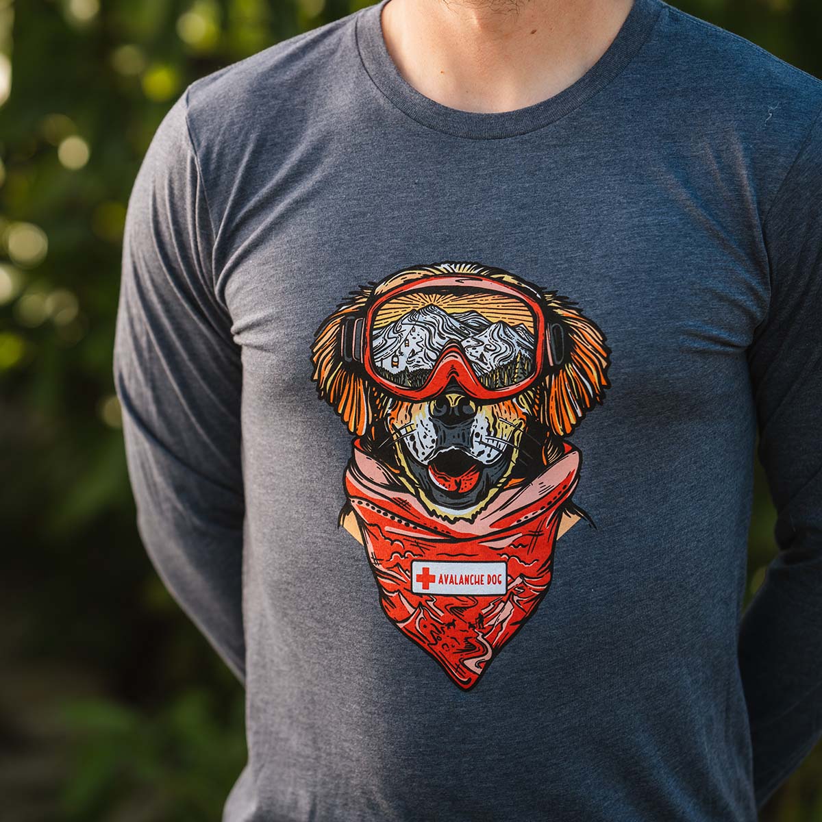 Maximus the Avalanche Dog Long Sleeve T-Shirt