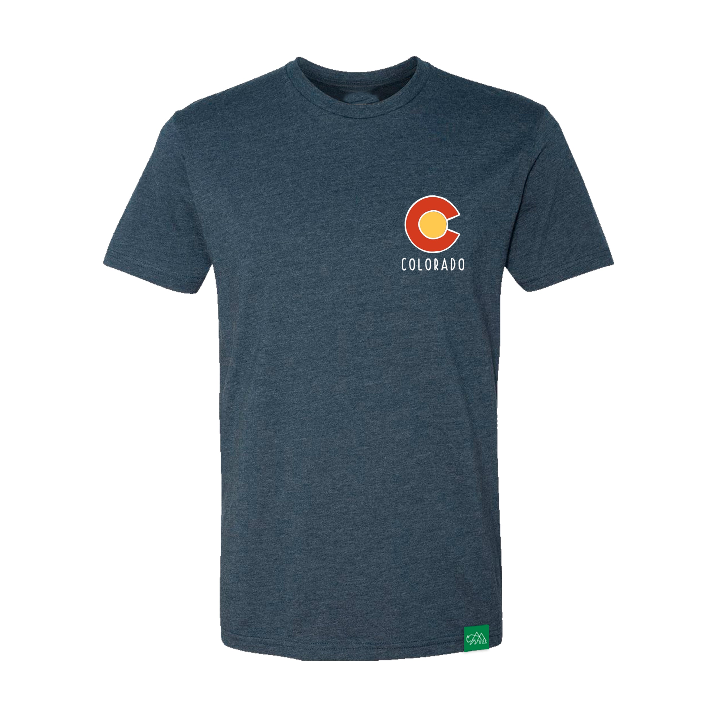 Colorado Topo Map T-Shirt