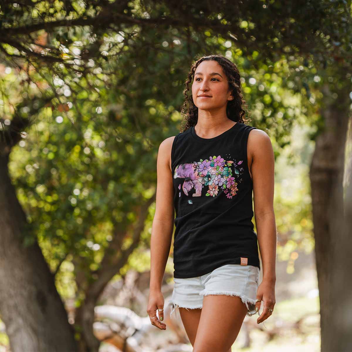 Filled With Love Women's Muscle Tank Top