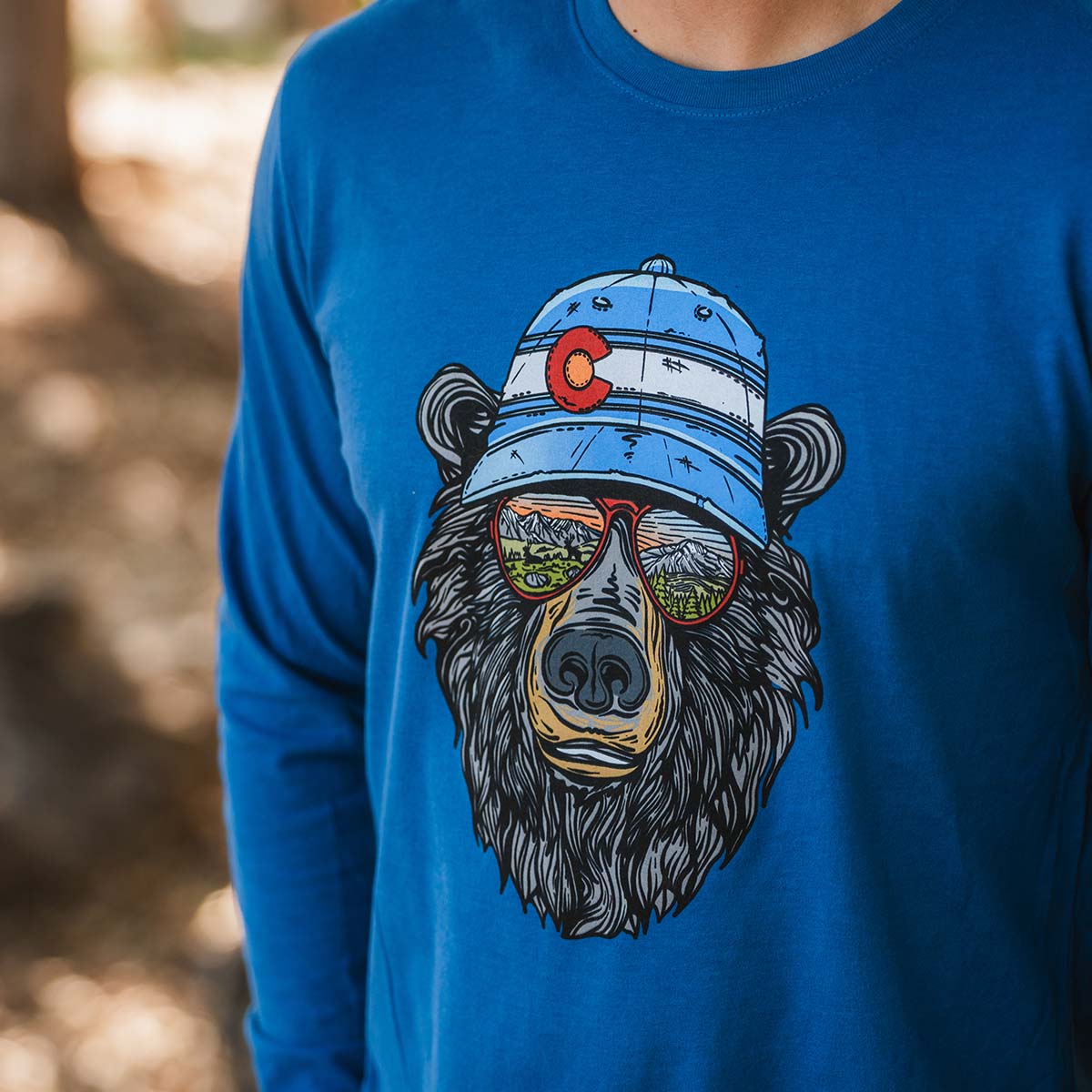 Miami Vice Colorado Bear Long Sleeve T-Shirt