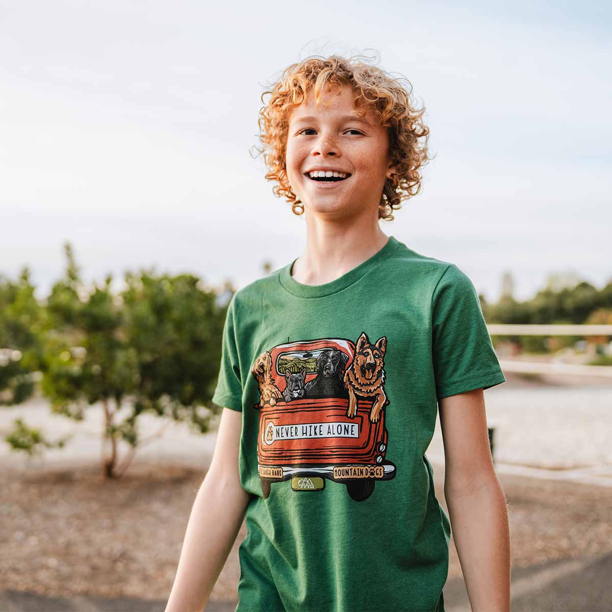 Never Hike Alone Youth T-Shirt