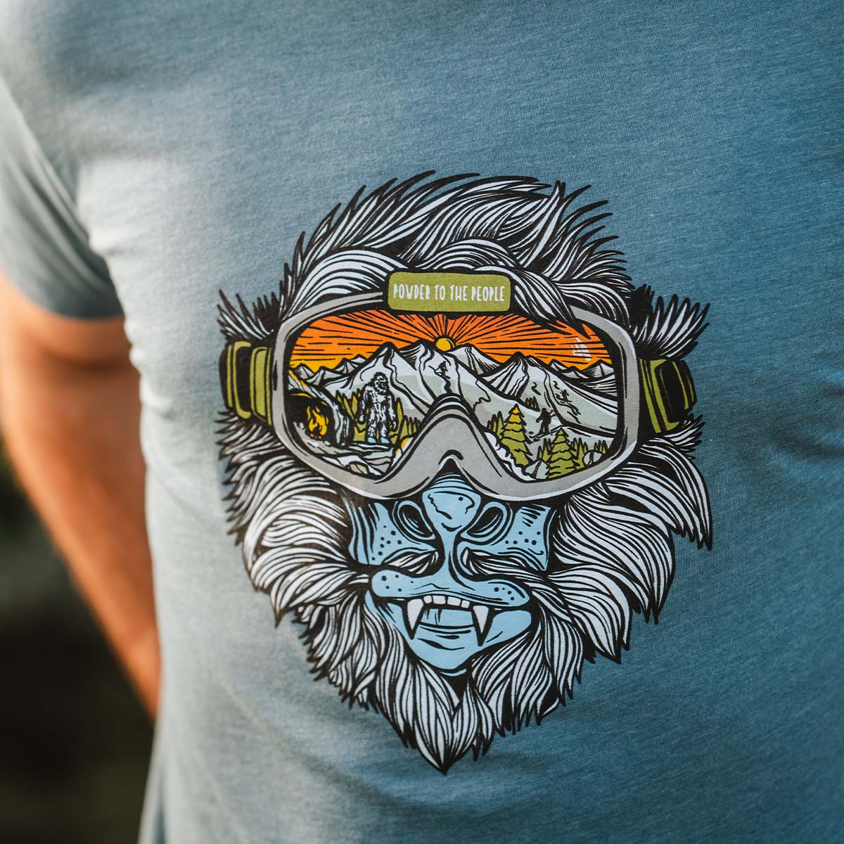 Powder to the People Yeti T-Shirt