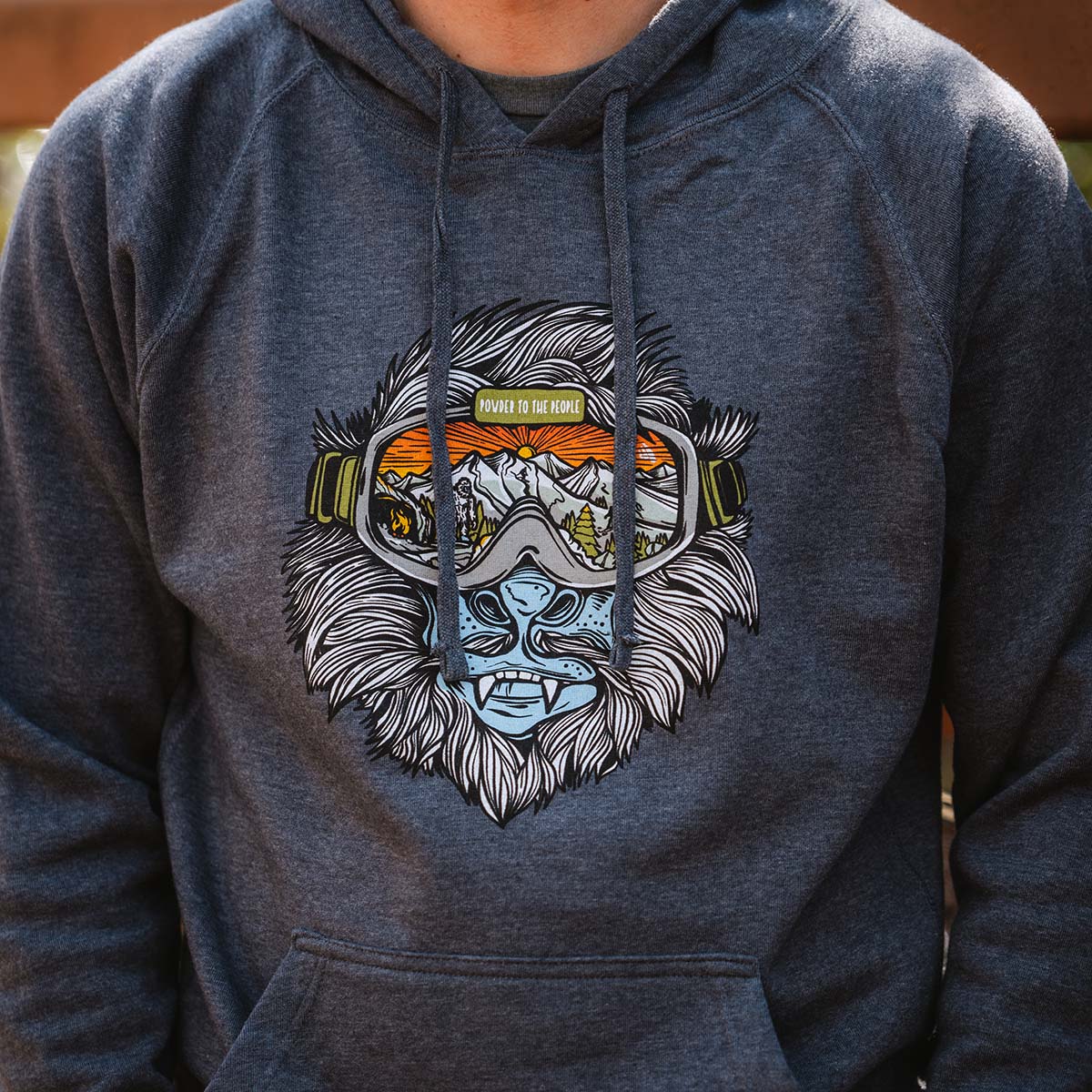 Powder to the People Yeti Hoodie