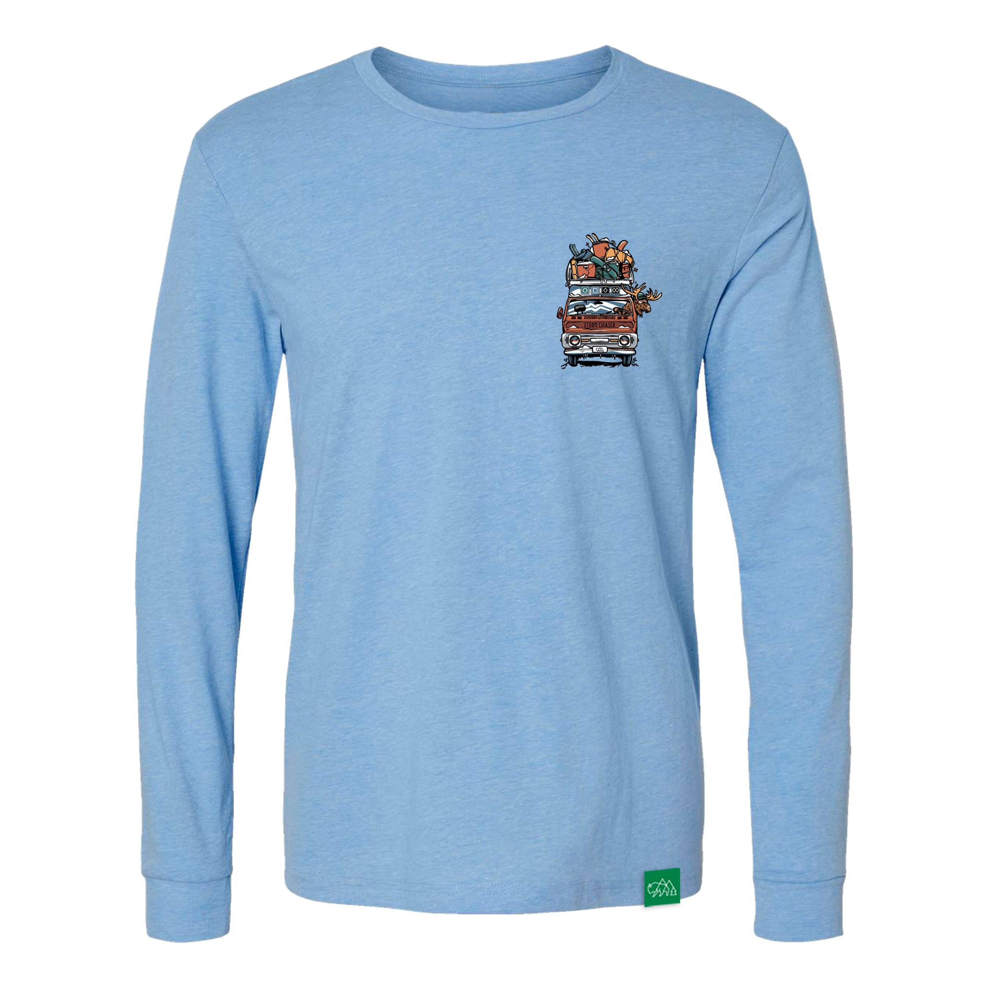 Storm Chaser Moose Long Sleeve T-Shirt