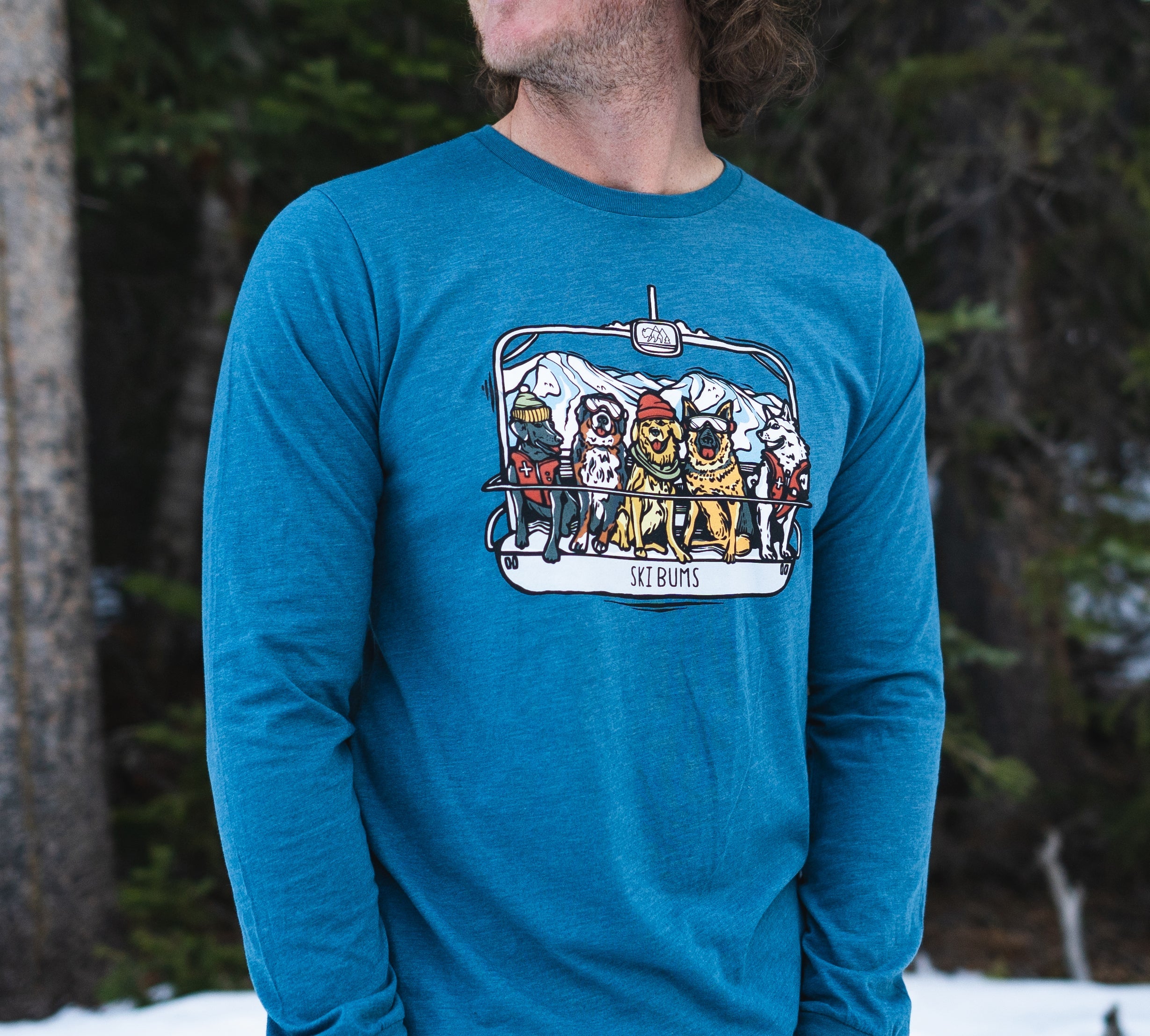 Ski Bums Long Sleeve T-Shirt