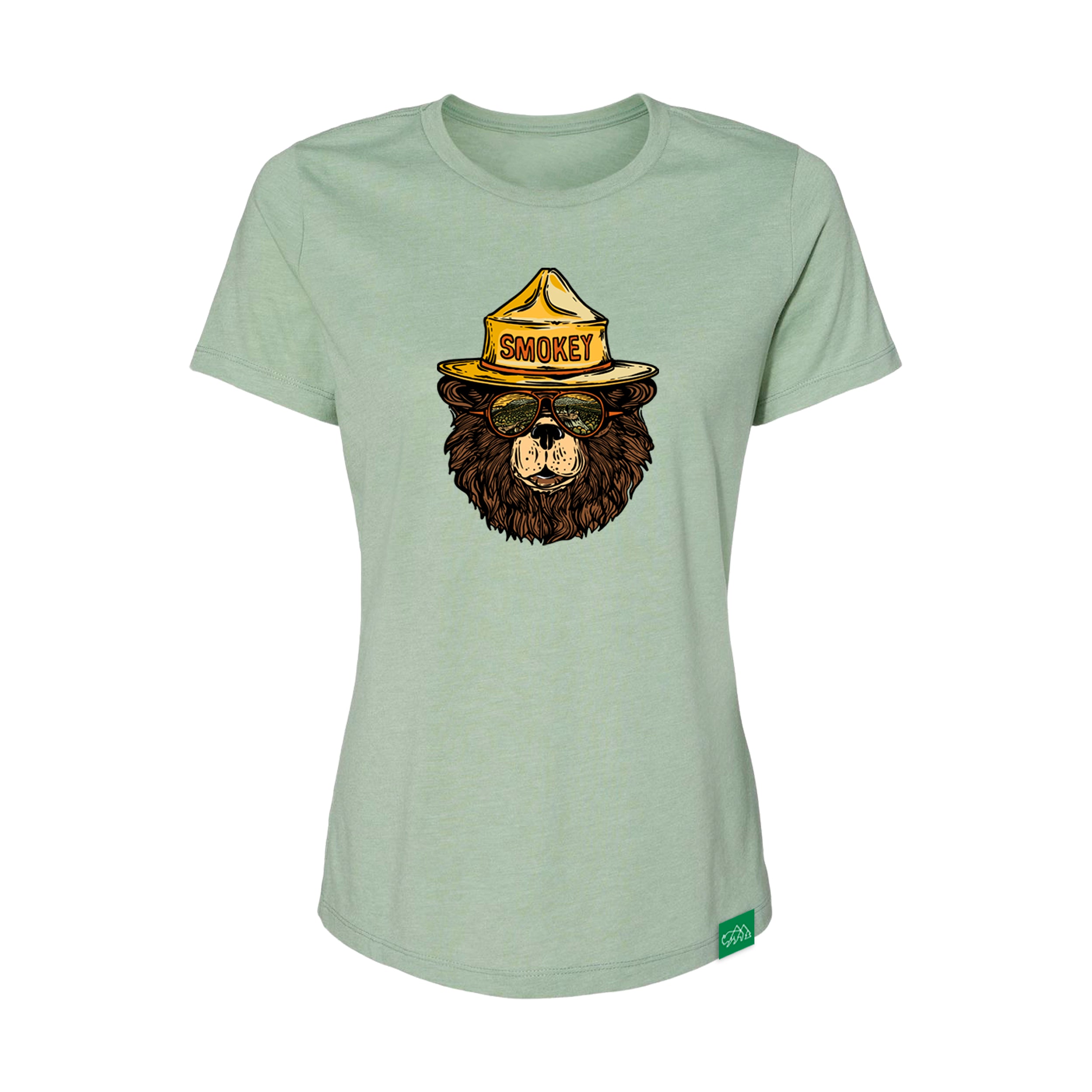 Smokey The Groovy Bear Women's Relaxed T-Shirt