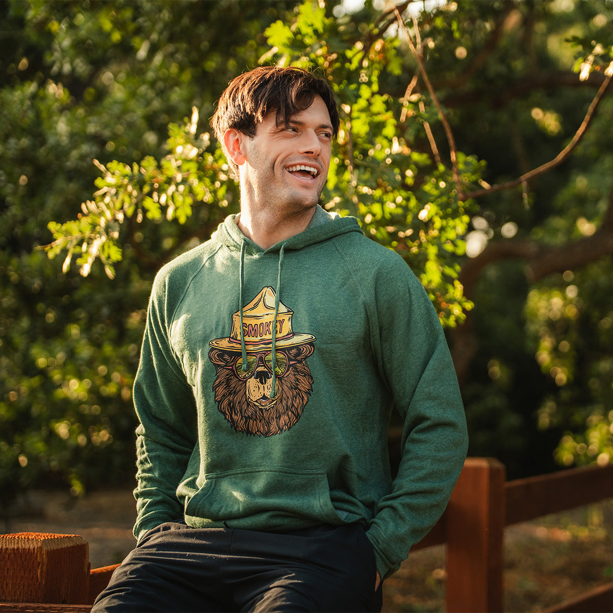 Smokey The Groovy Bear Hoodie
