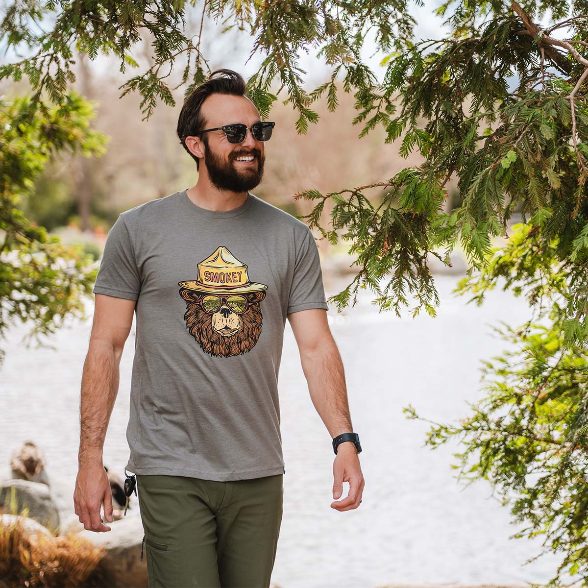 Smokey Groovy Bear T-Shirt