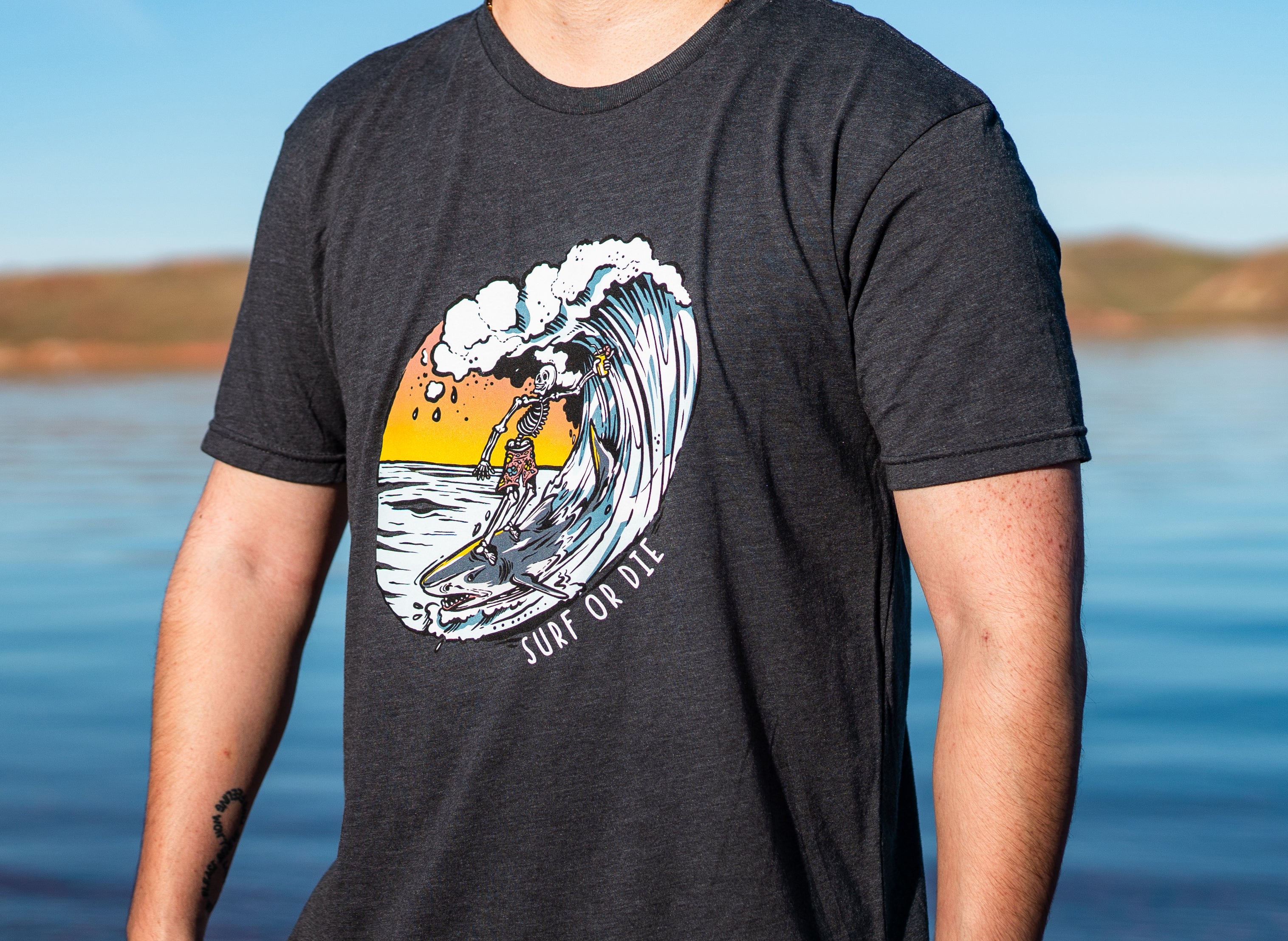 Surf or Die T Shirt