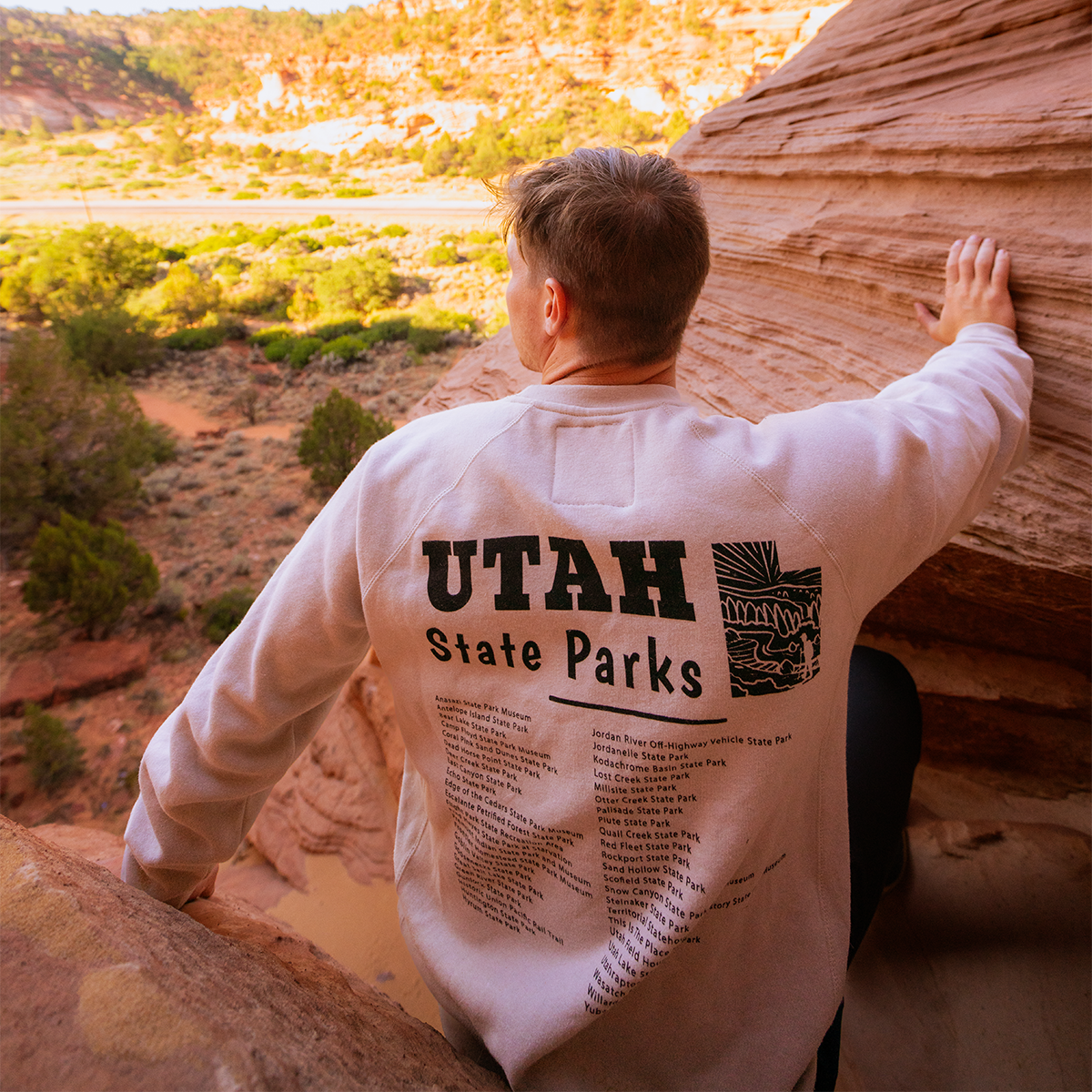 Utah State Parks Panorama Sweatshirt