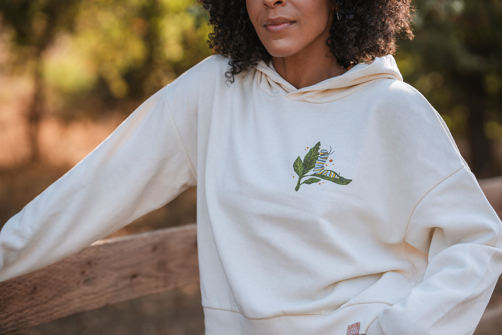 A Butterfly Is Born Women's Hip Height Hoodie