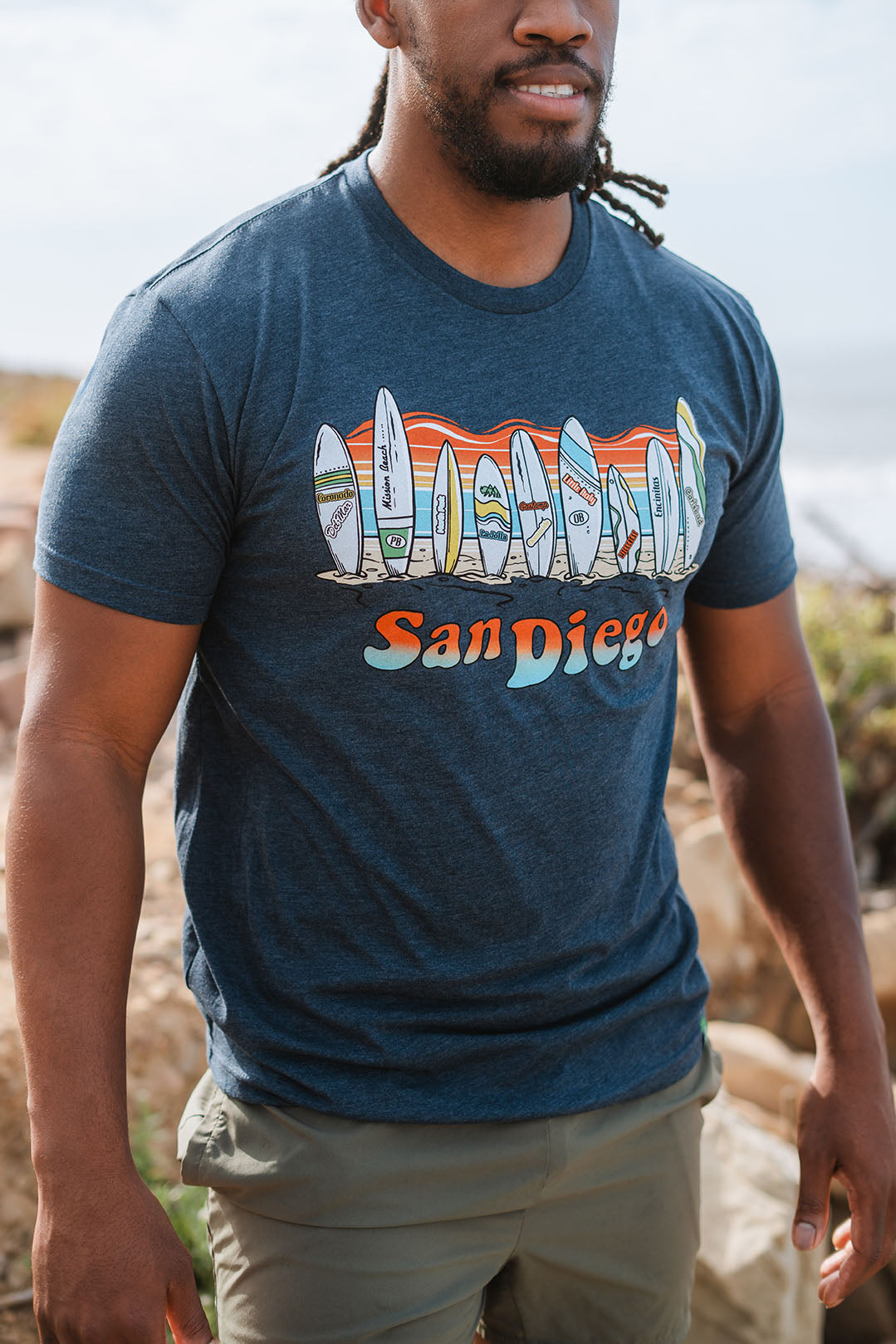 San Diego Surfs Up T-Shirt