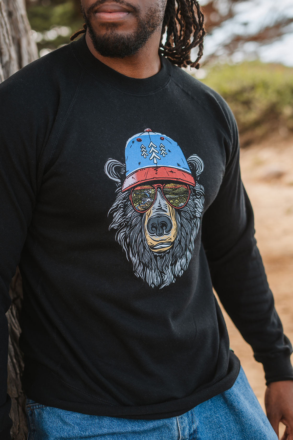 Miami Vice Appalachian Bear Sweatshirt