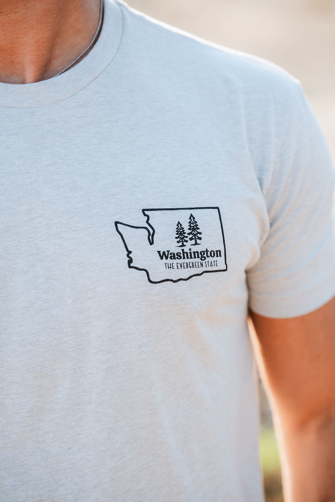 Washington Topo Map T-Shirt