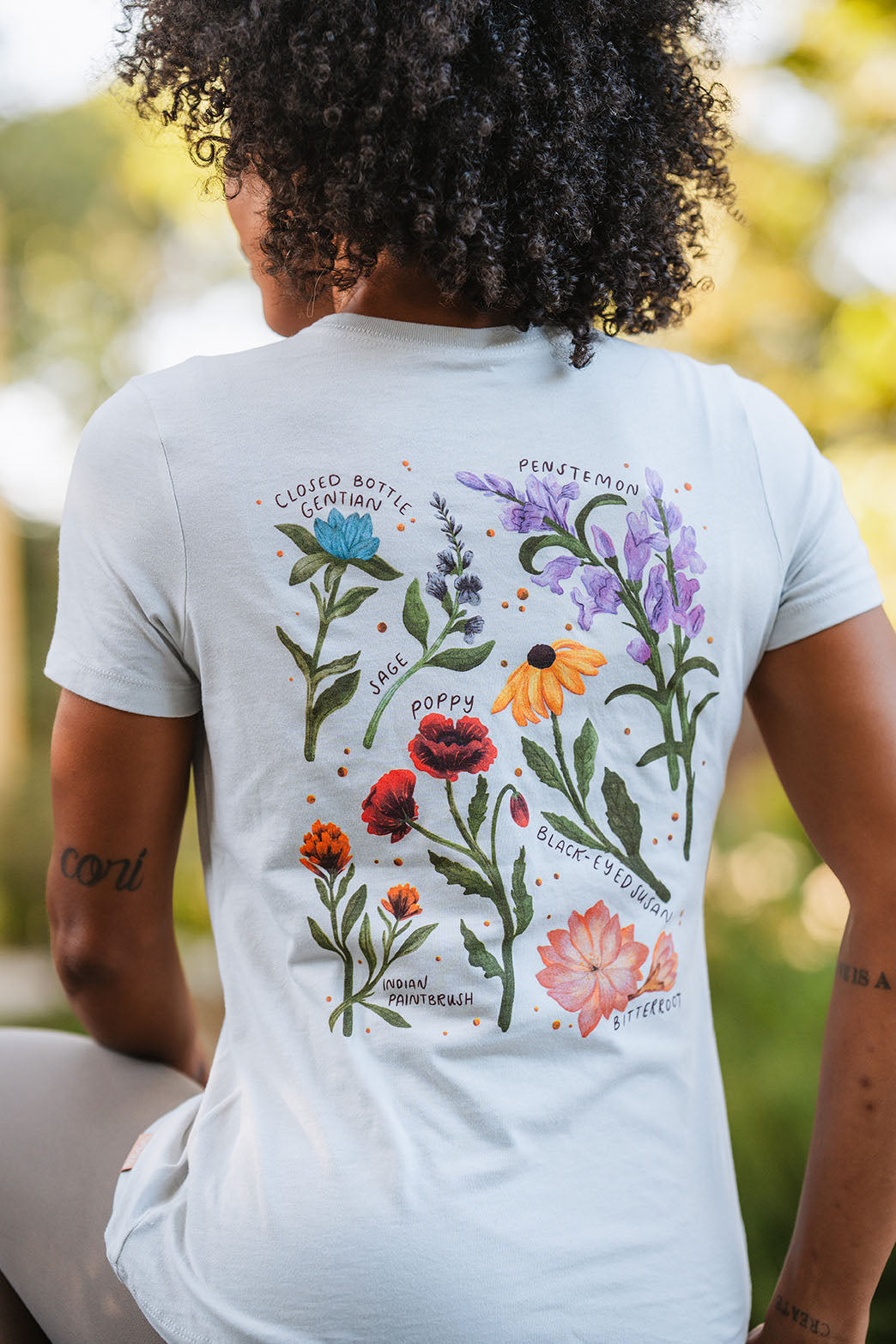 Bee Kind Flowers Women's Relaxed T-Shirt