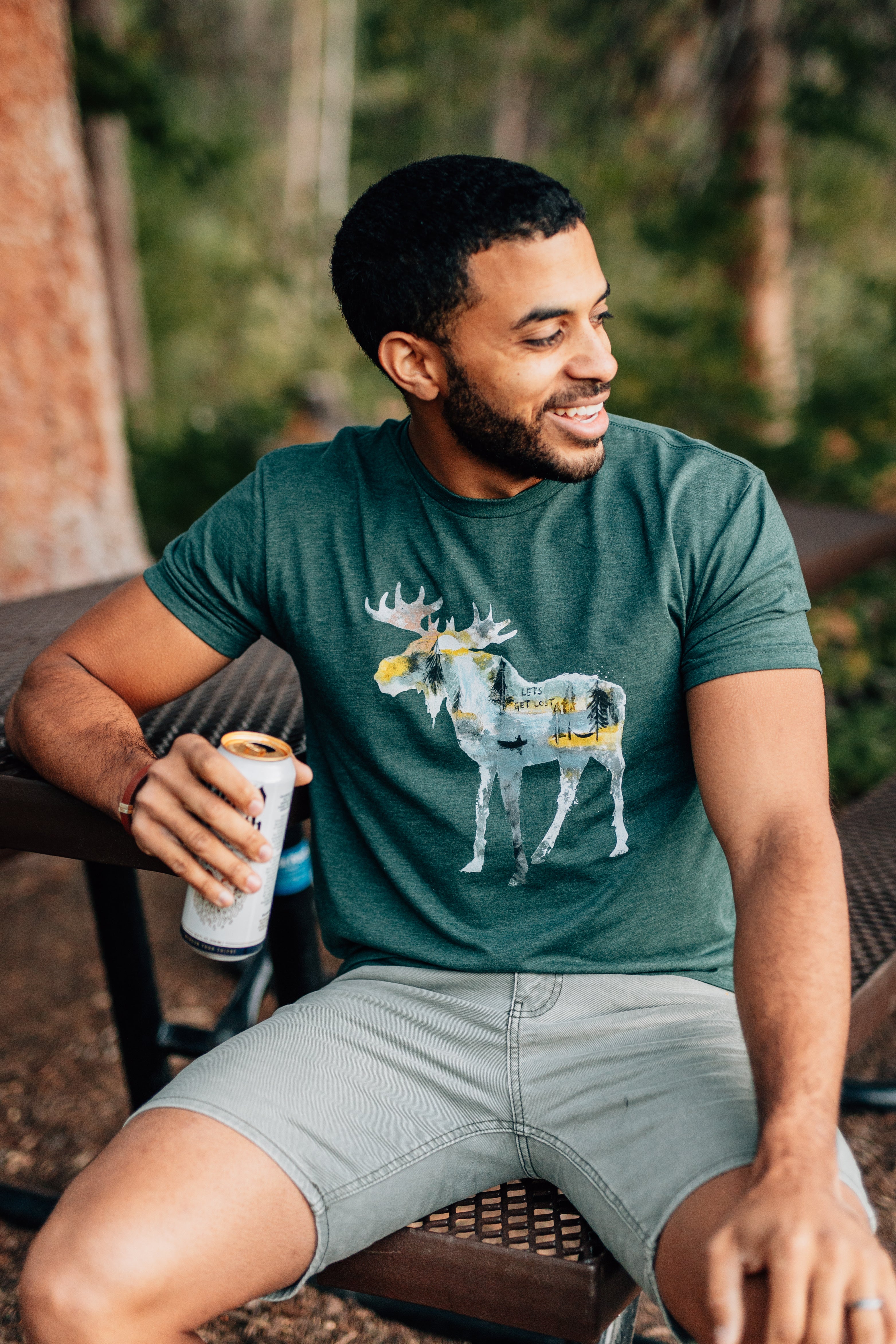 Lets Get Lost | Moose T-Shirt