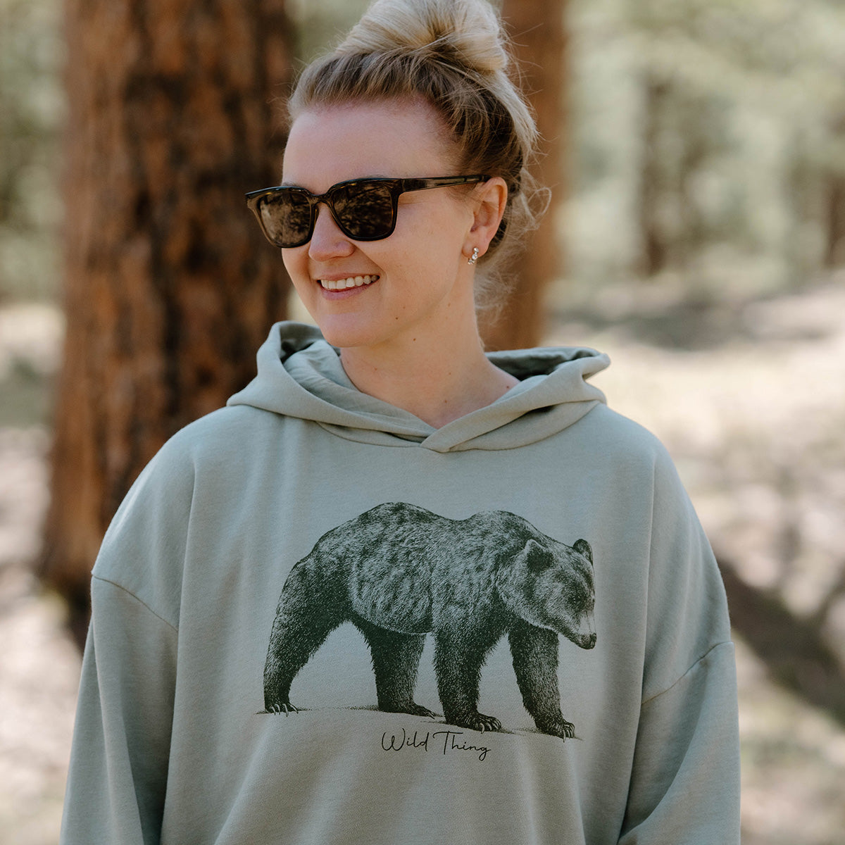 Wild Thing Women's Hip Height Hoodie