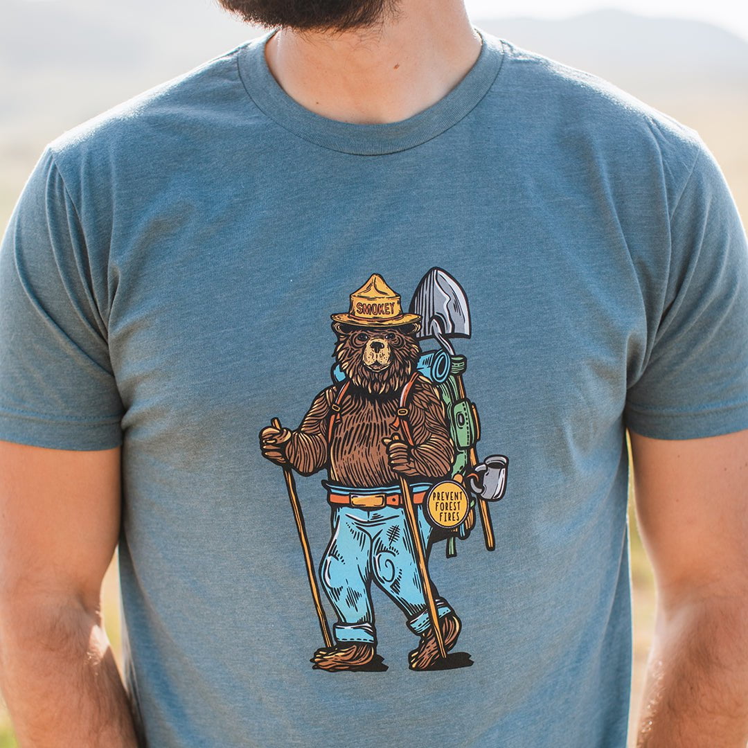 Smokey Hiker Bear T-Shirt