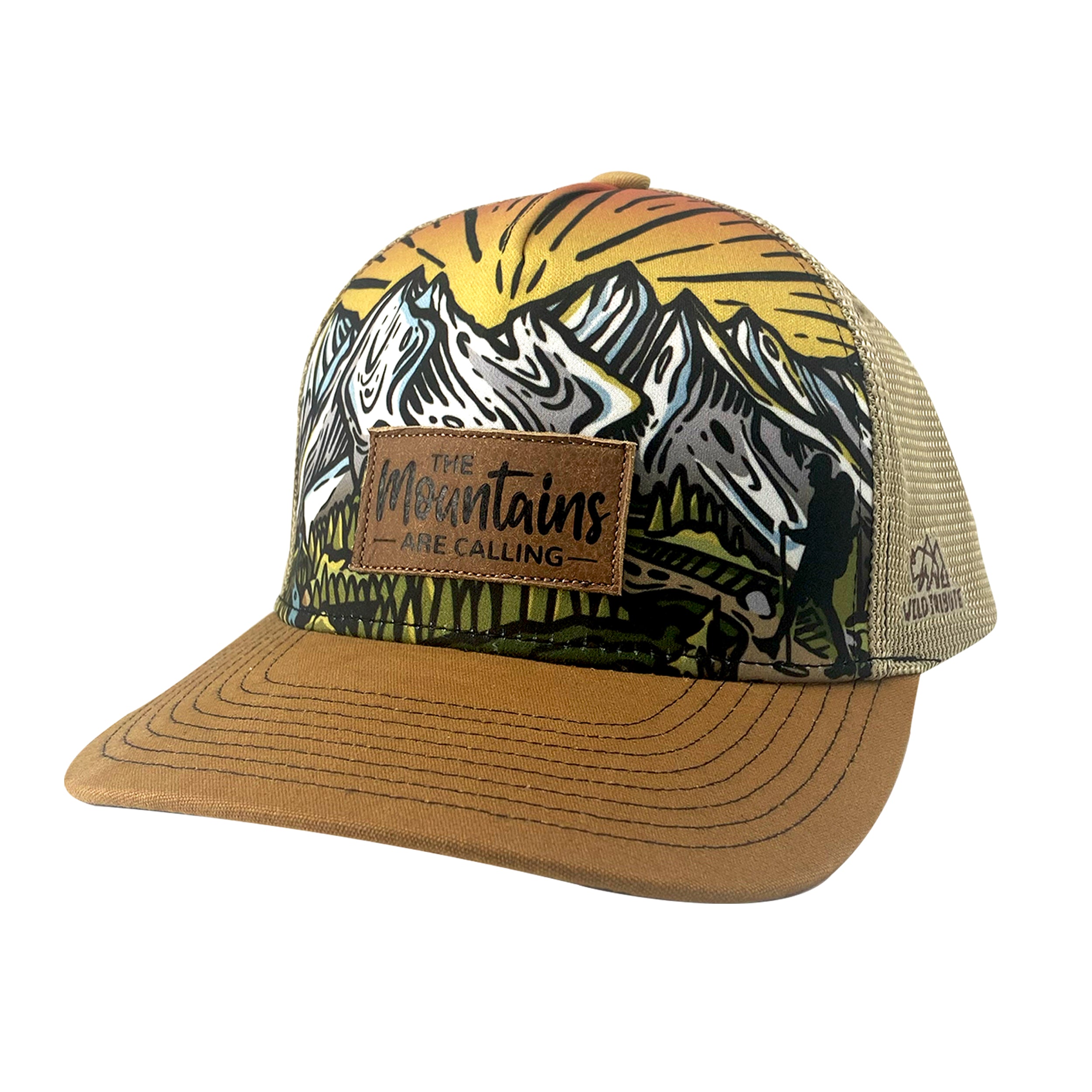 Funny Hats for Men Mountains are Calling Embroidered Cute Baseball