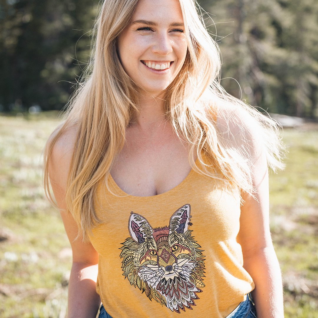 Boho Fox Women's Scoop Tank