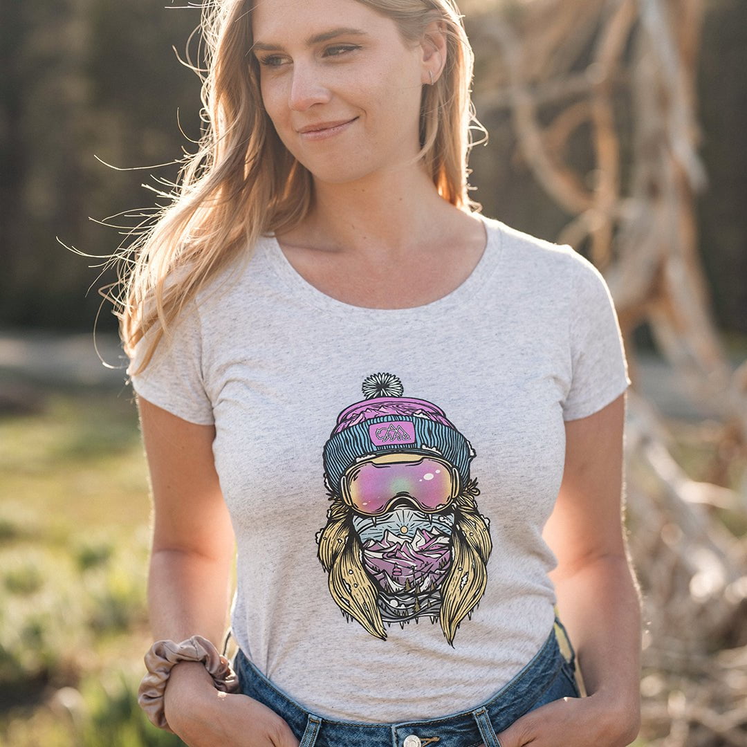 Icewoman Tri-blend Fitted T-Shirt