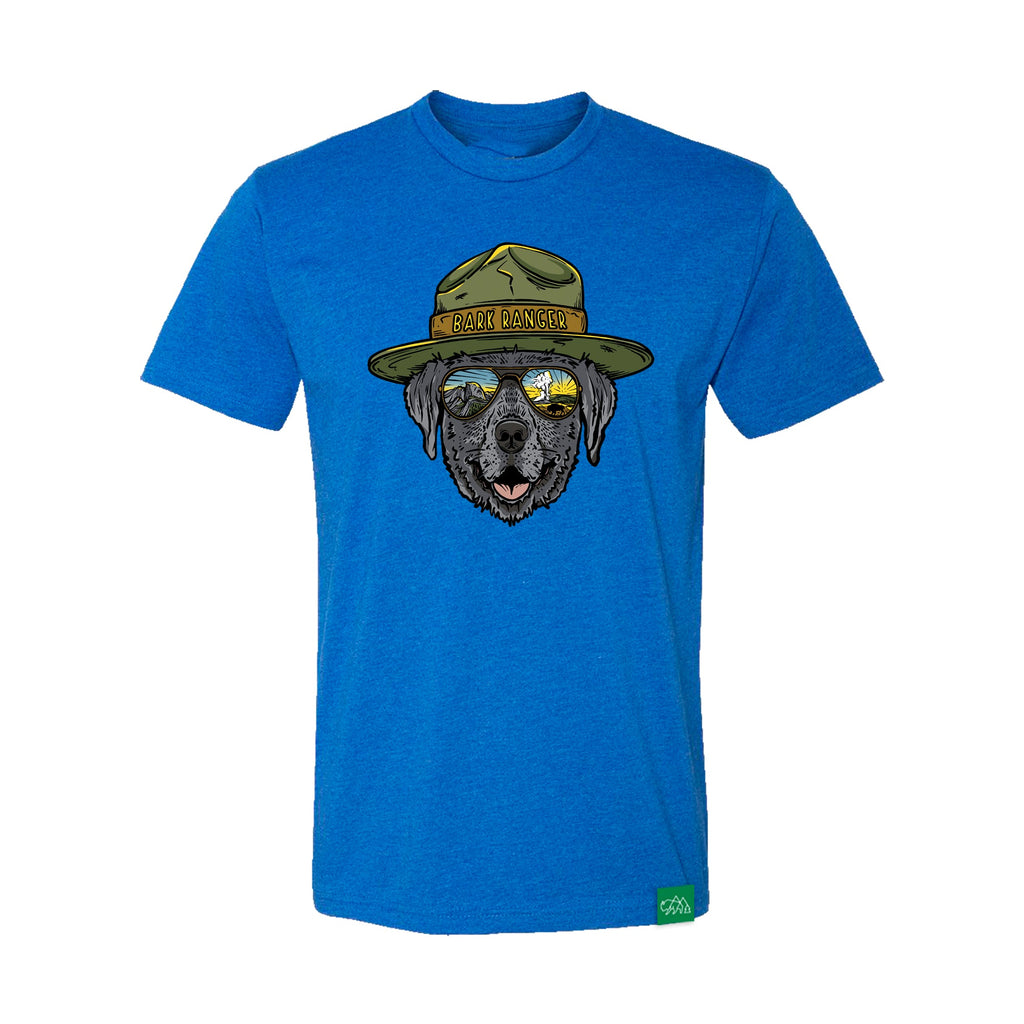 Bark Ranger Royal Blue Graphic T-Shirt | Wild Tribute, 3XL / Royal