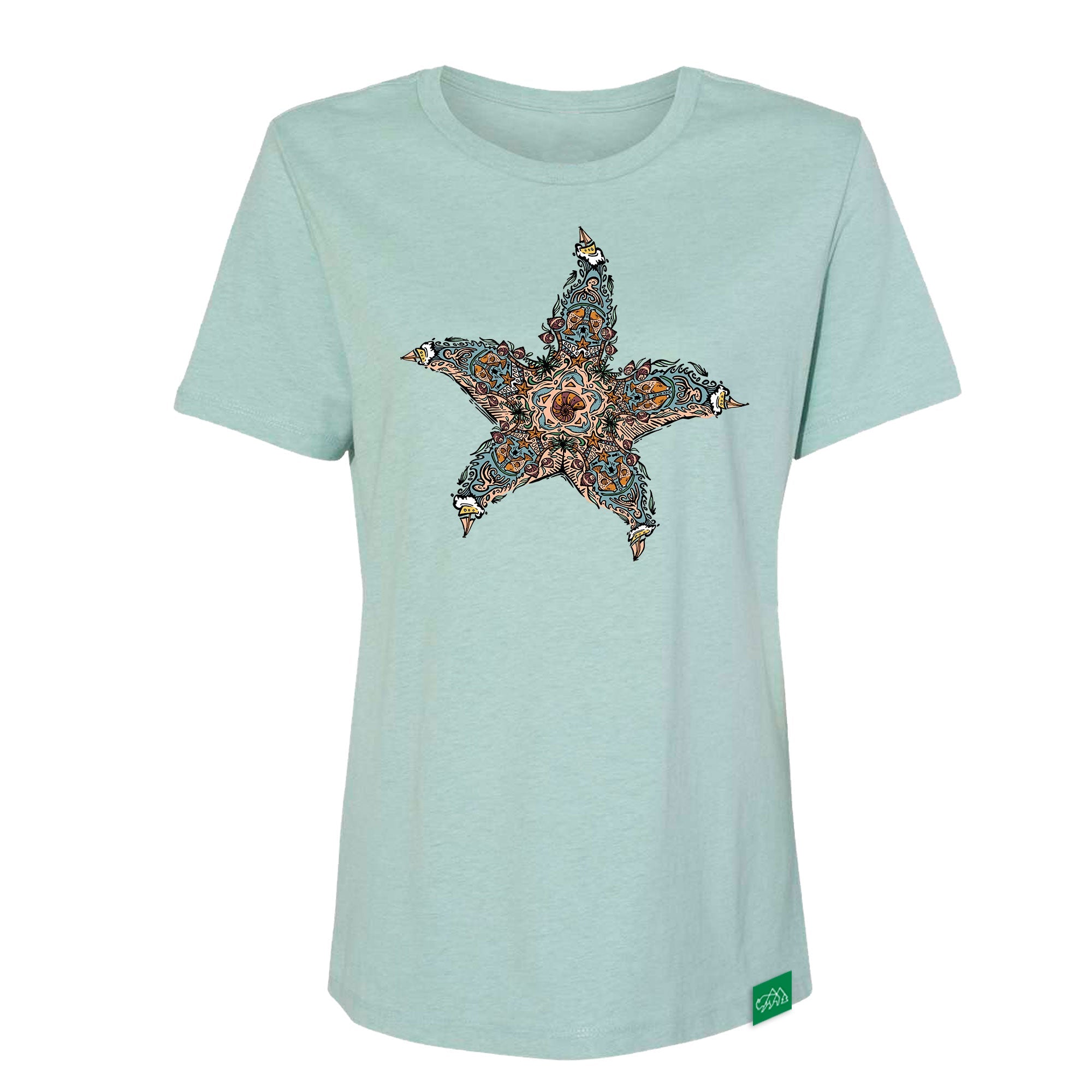 Boho Starfish Women's Relaxed T-Shirt
