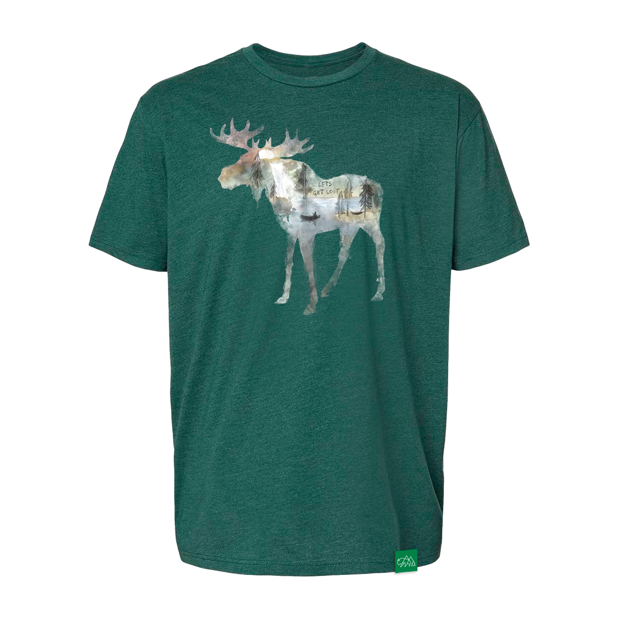 Lets Get Lost | Moose T-Shirt