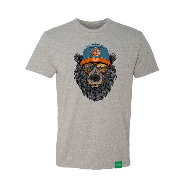 【 PROJECT】24SS★ Diver Bear T-Shirt (ver.24) Smokey's Band Vintage Dyed Unisex Short Sleeve Tee
