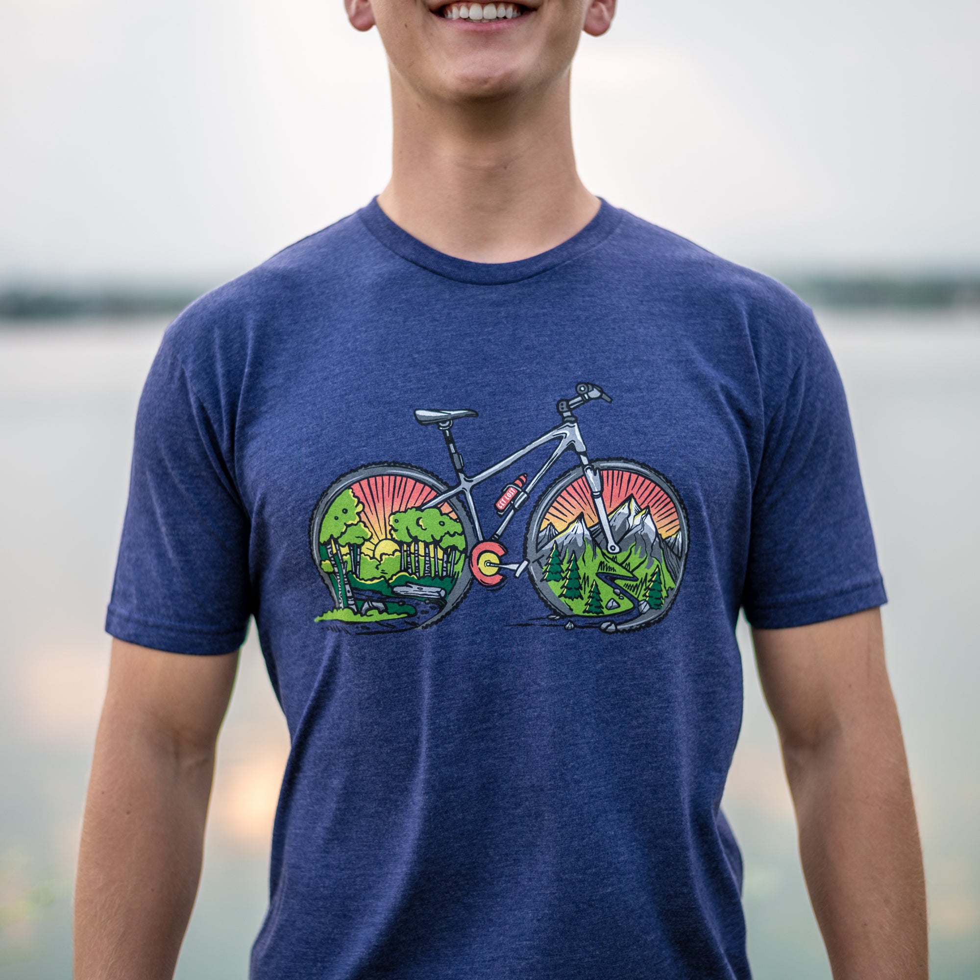 Mountain store biking shirt