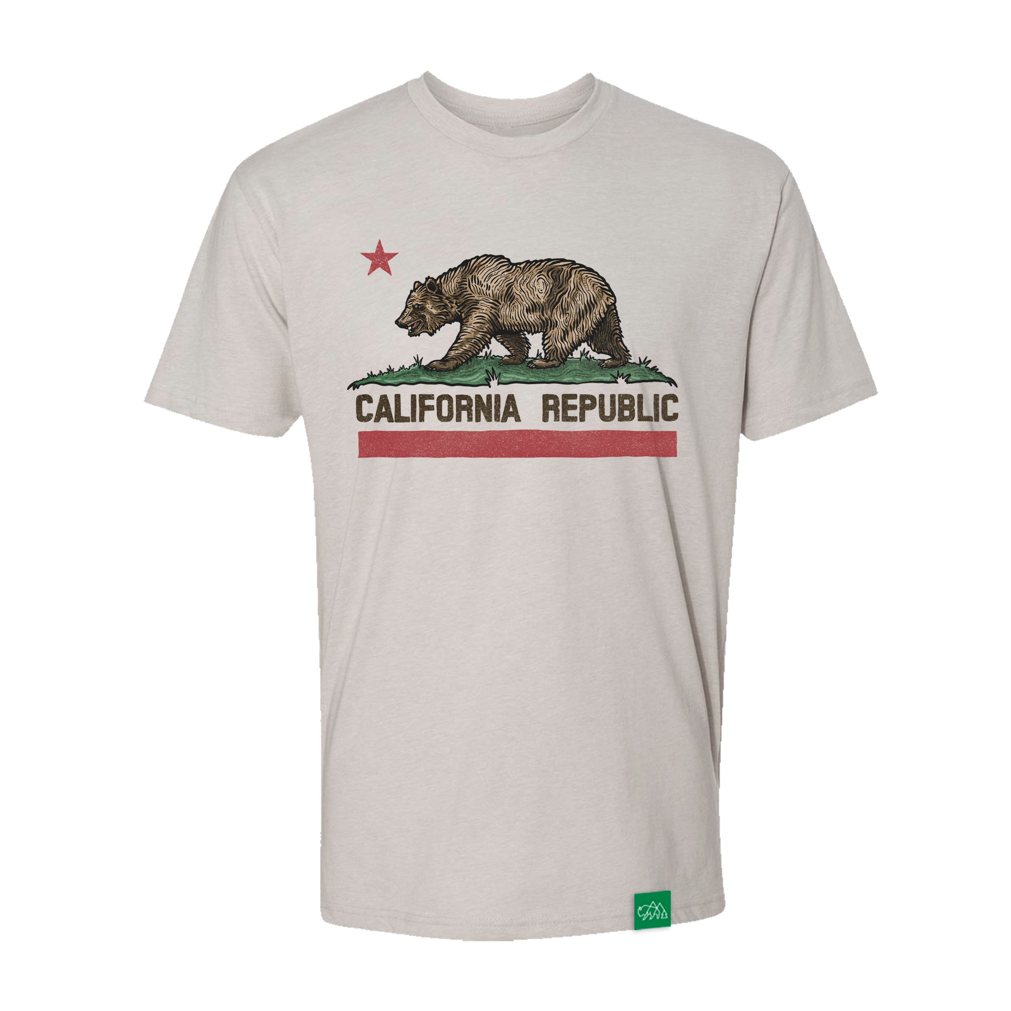 Republic of California T-Shirt Tee Wild Tribute