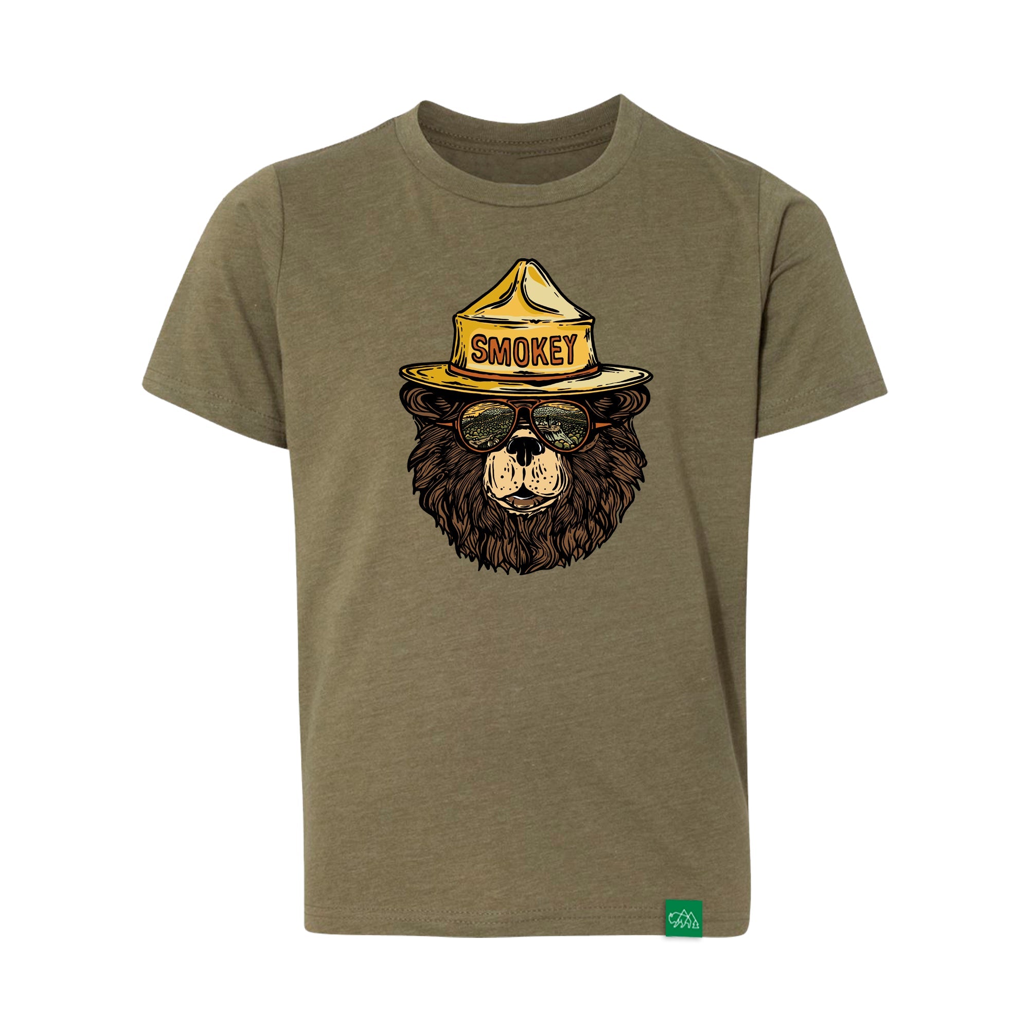 Smokey Groovy Bear Youth T-Shirt