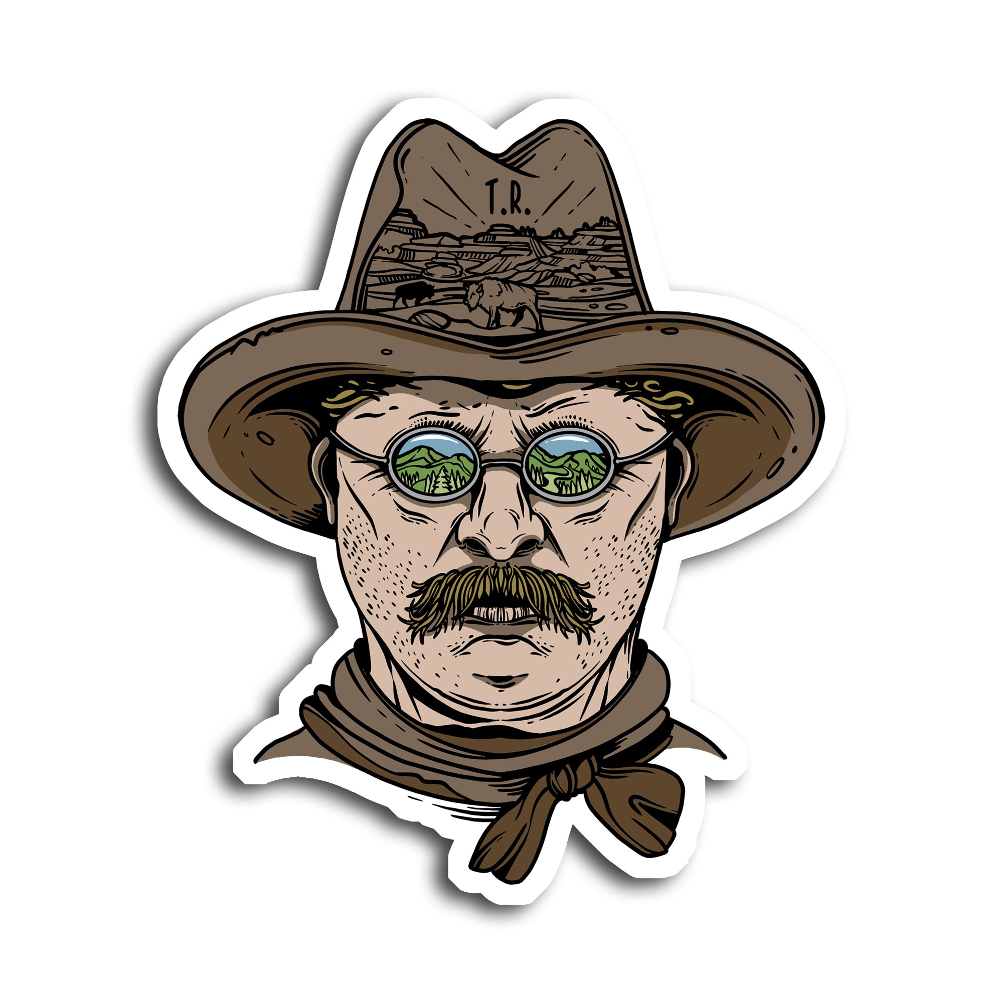 Teddy Bro-Sevelt Sticker