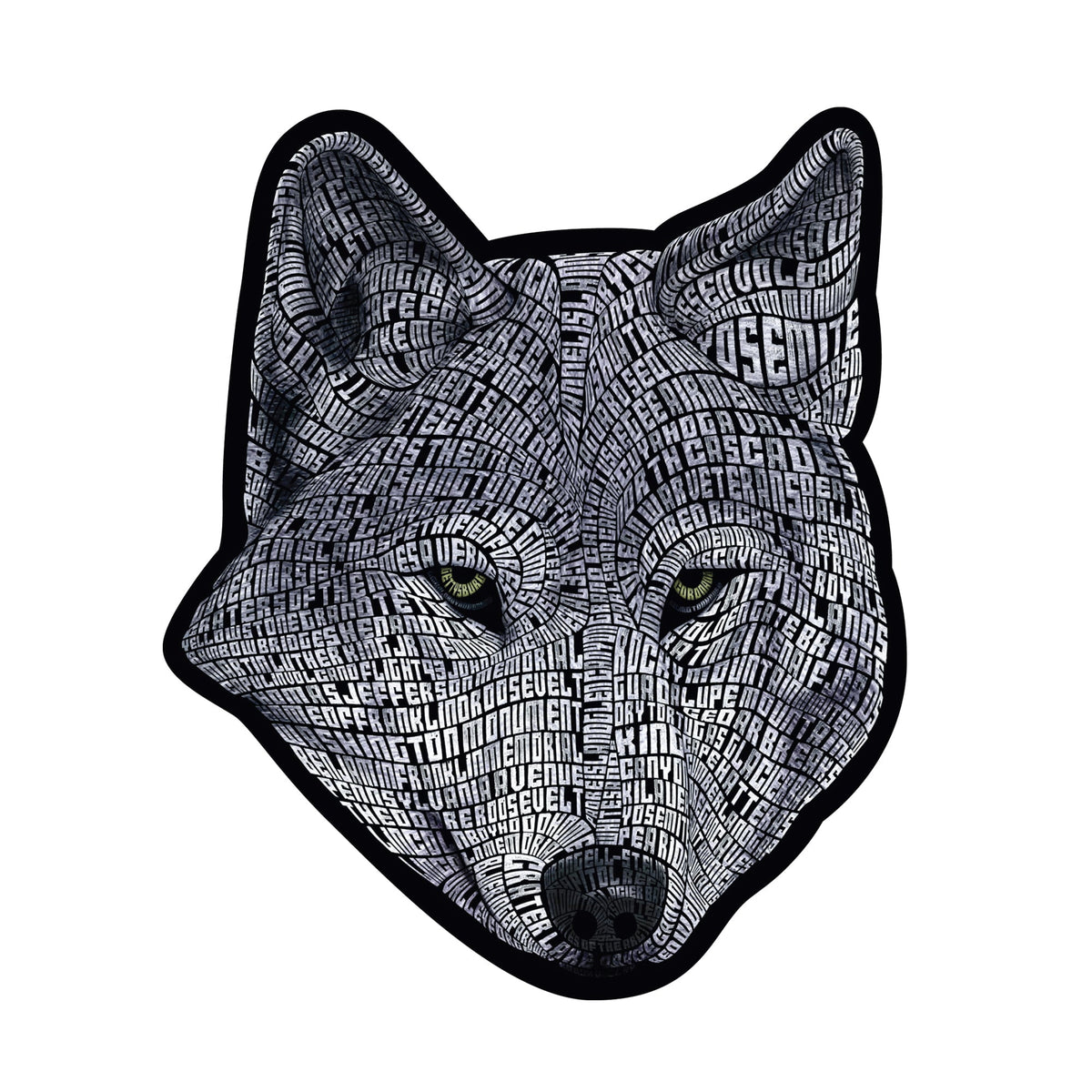 Stiker Wolves Wolf Sticker