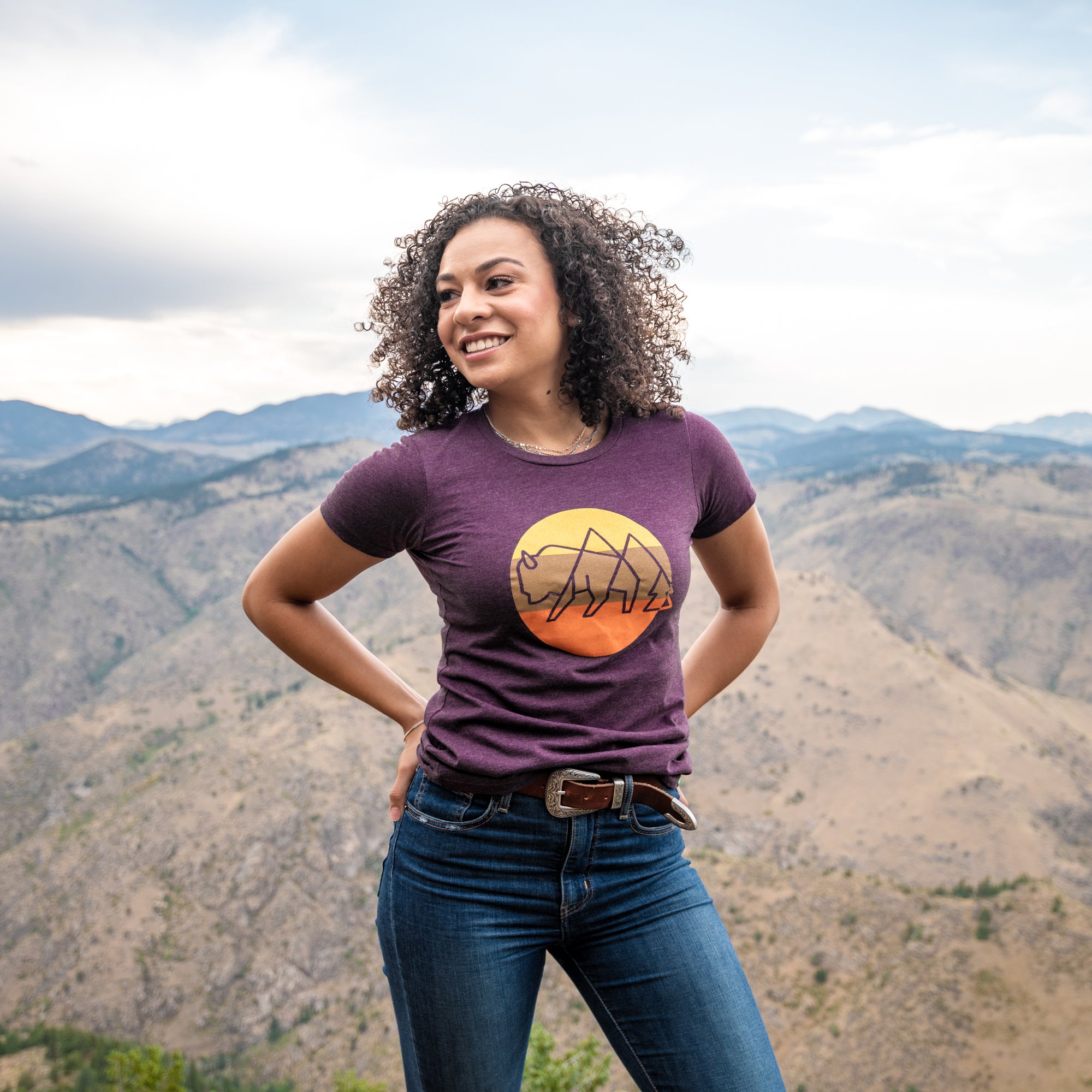 Women's Wild Tribute Sol Fitted T-Shirt
