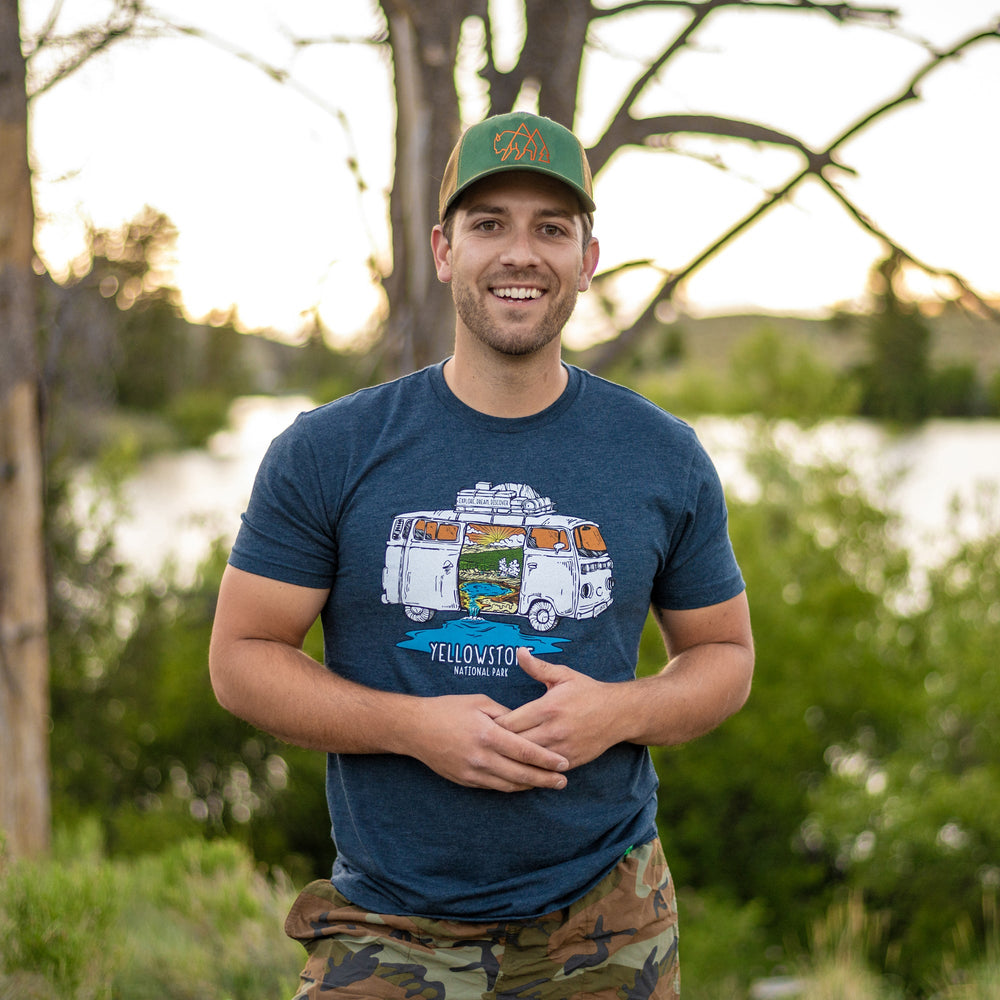 Yellowstone Road Trip Shirt - Men's | Wild Tribute